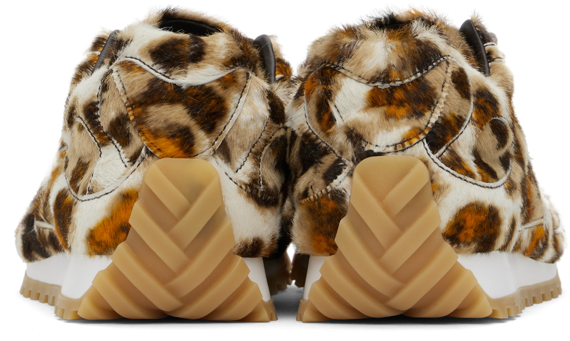 Bottega Veneta - Baskets Orbit brun et orange