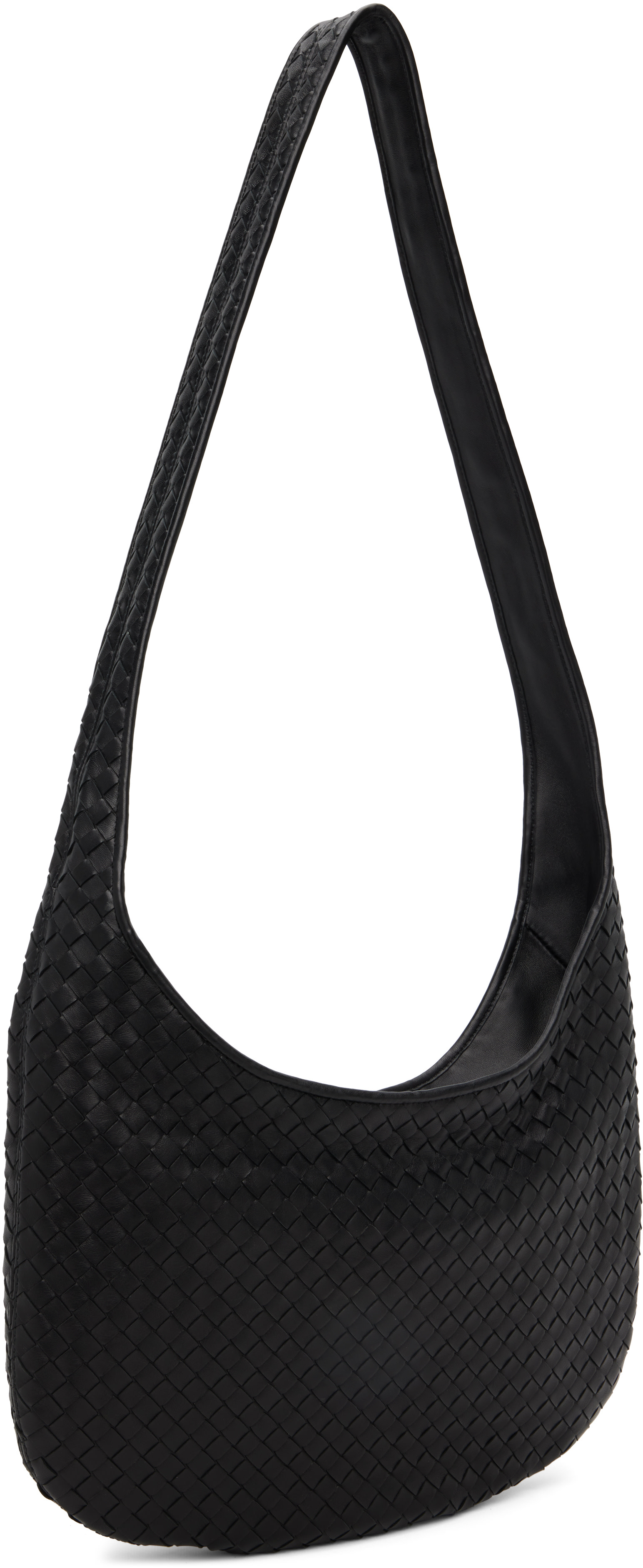 Bottega Veneta ブラックバック Bottega Veneta: ブラック Veneto バッグ | SSENSE 日本