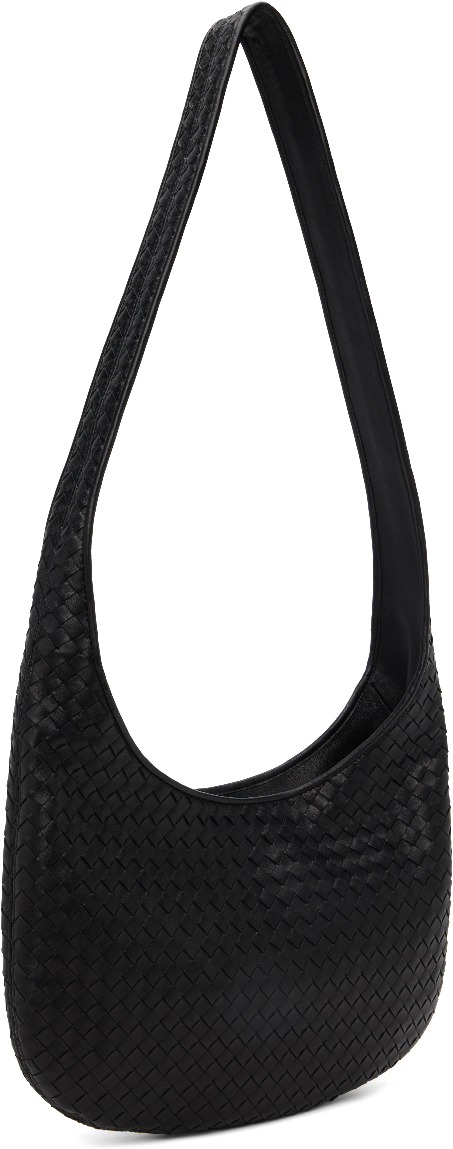 Bottega Veneta - 블랙 베네토 메신저백