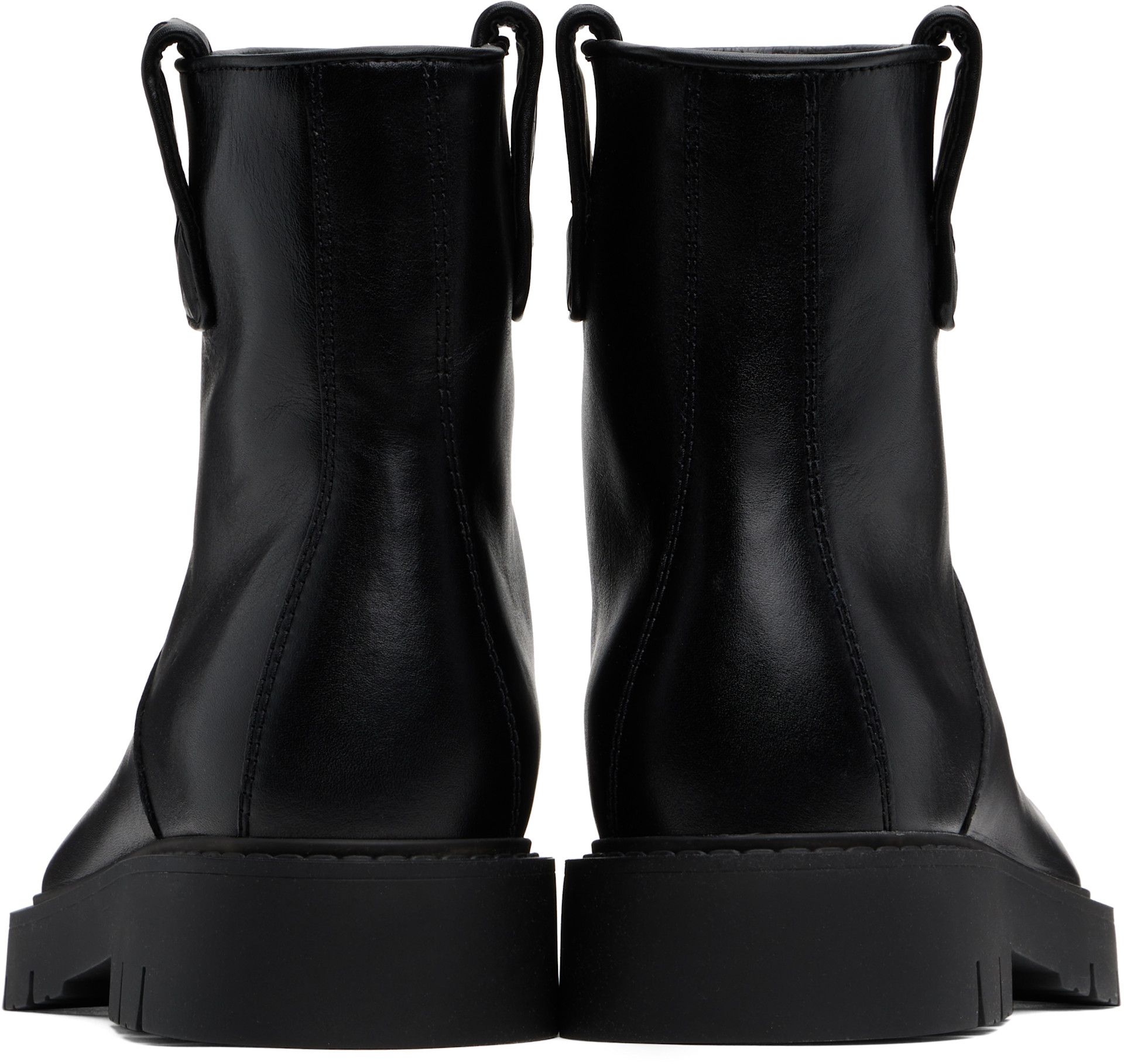 Bottega Veneta - Bottines Haddock noires