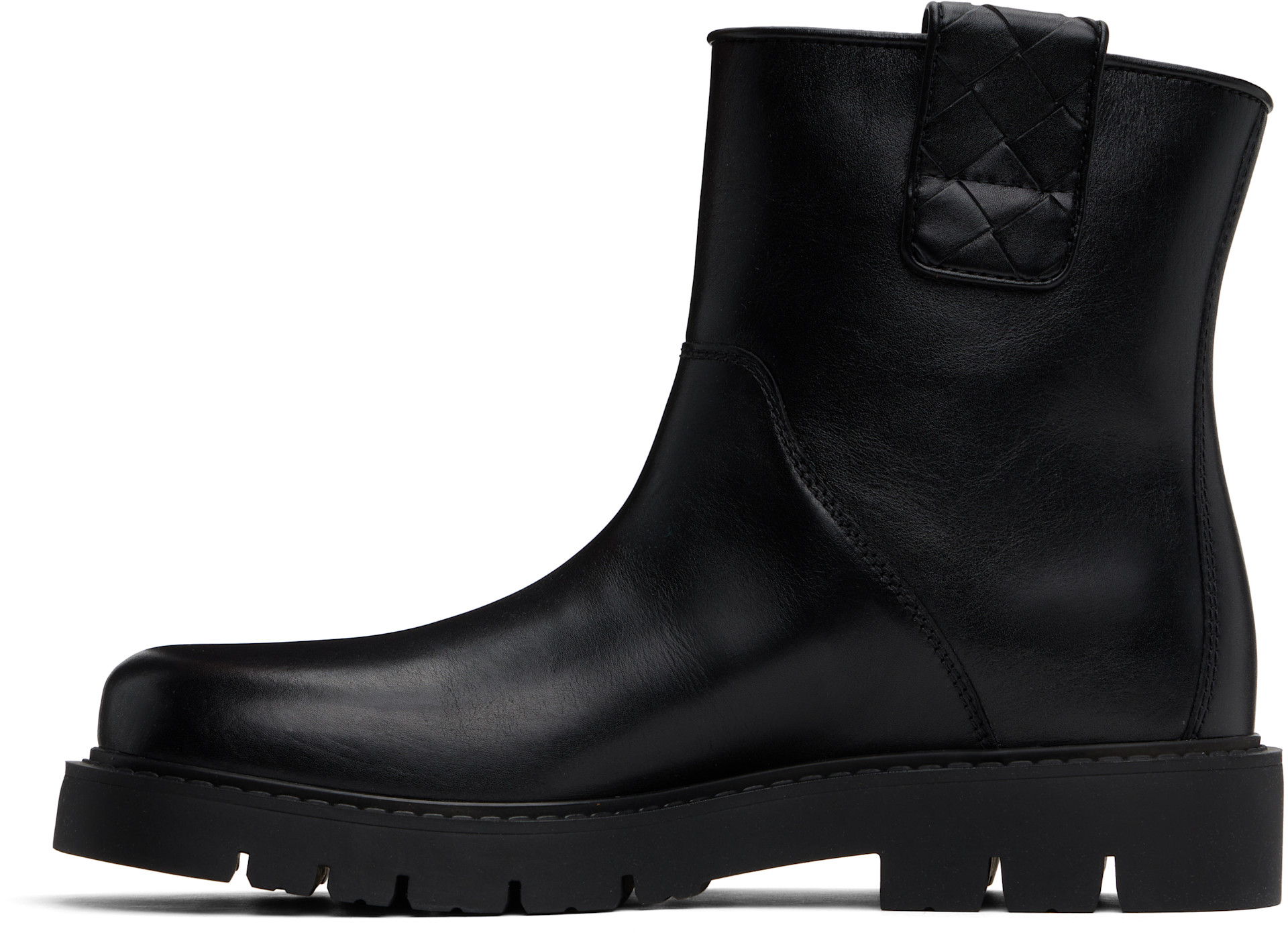 Bottega Veneta - Bottines Haddock noires