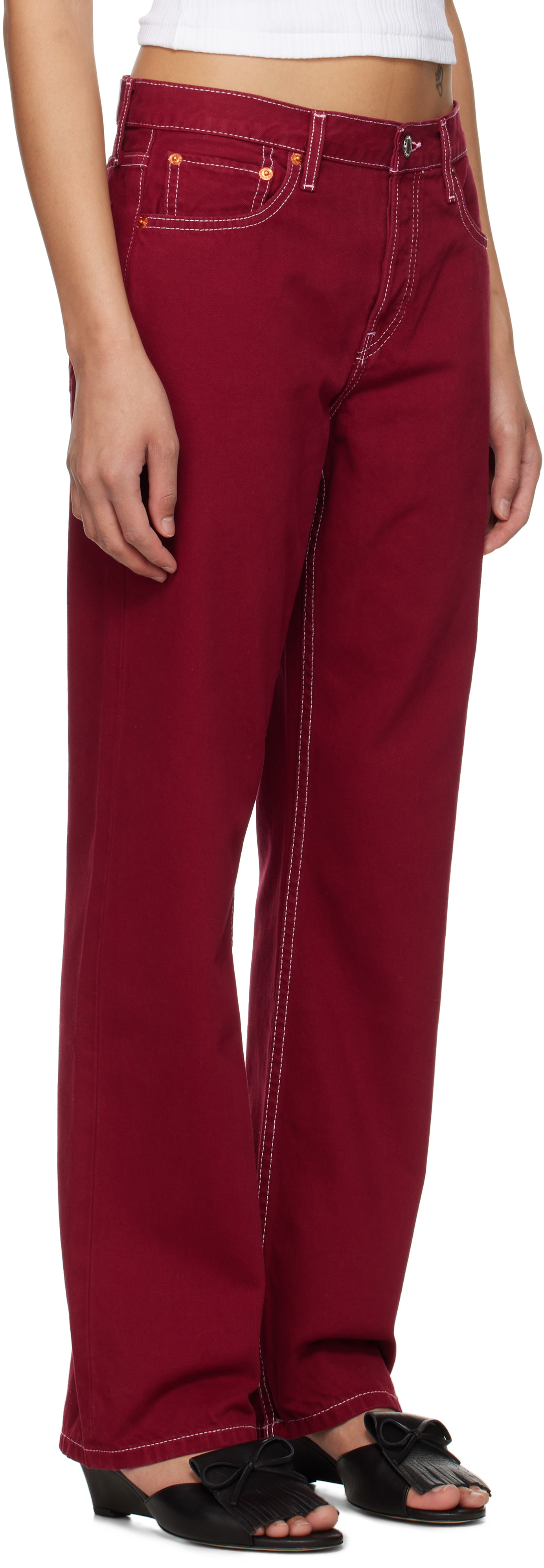 Re/Done - Jean Standard rouge