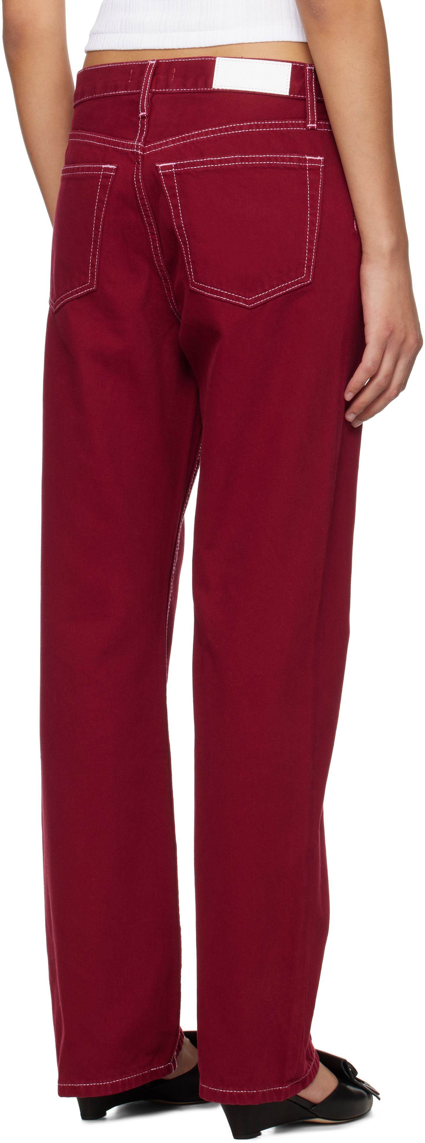 Re/Done - Jean Standard rouge