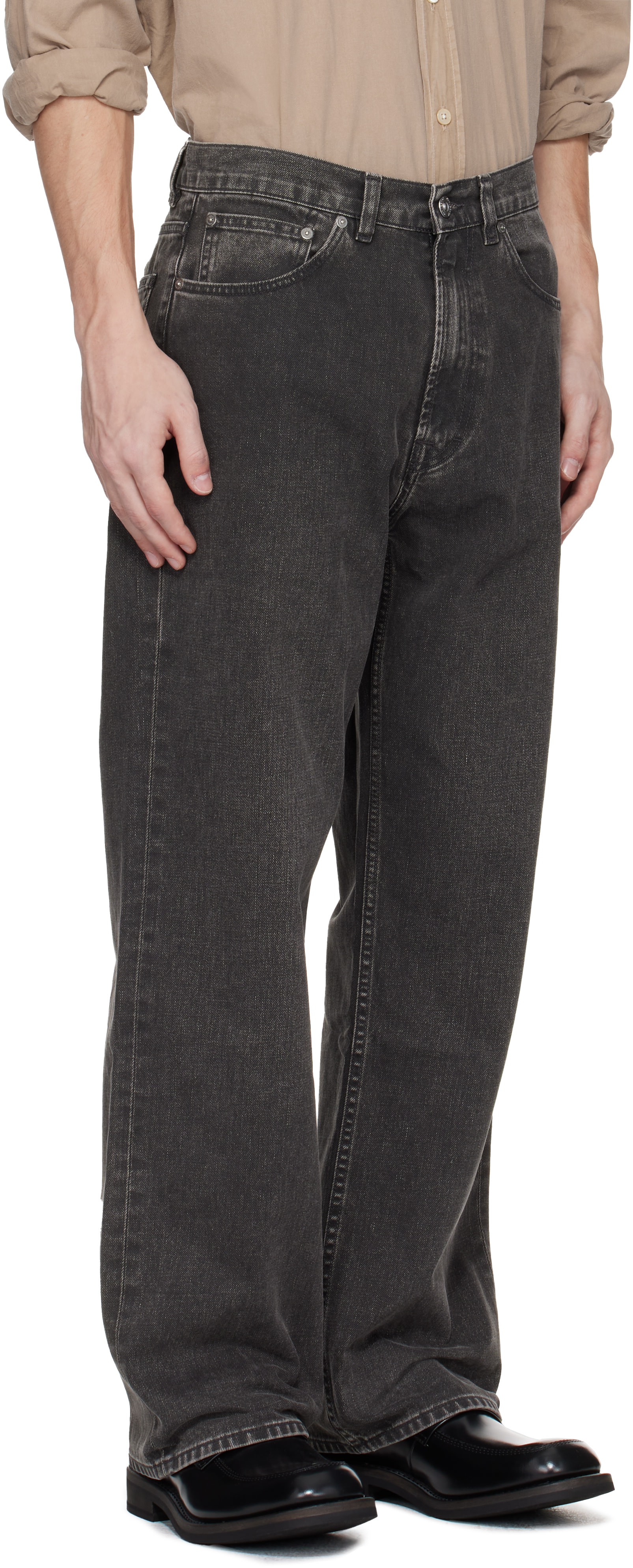 OUR LEGACY - Jean Third Cut gris