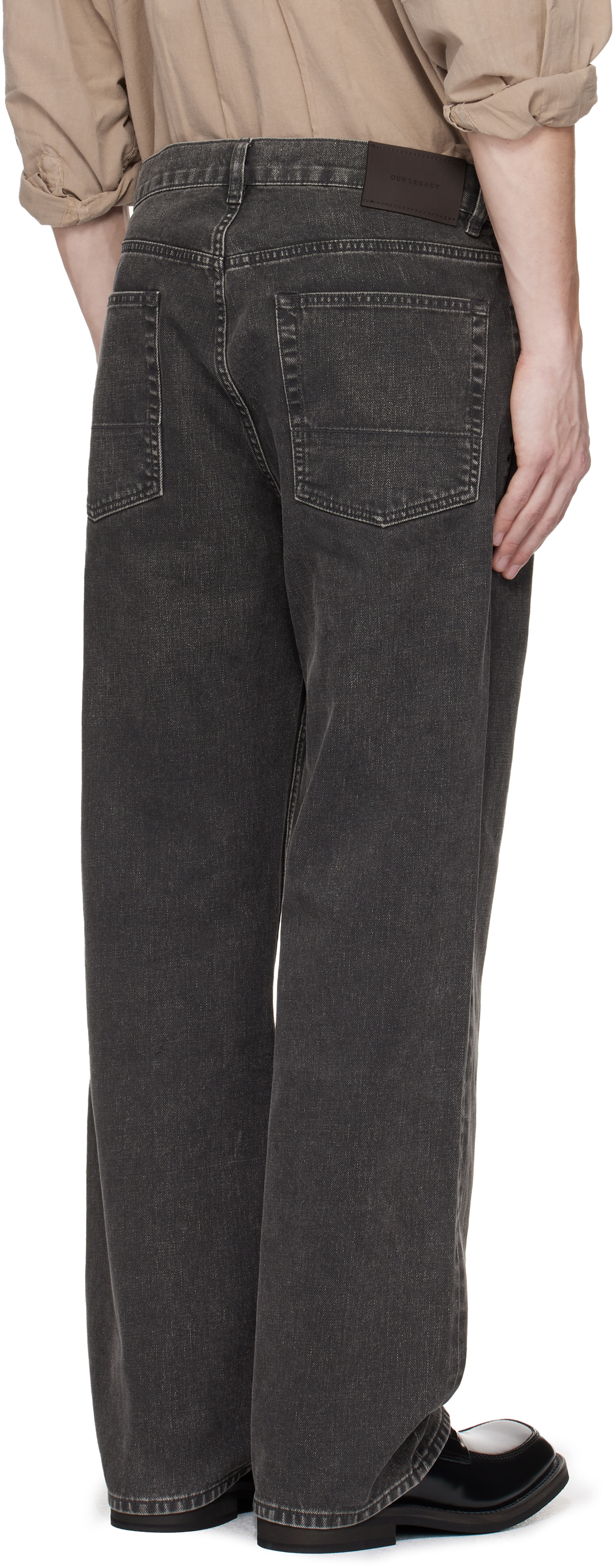 OUR LEGACY - Jean Third Cut gris