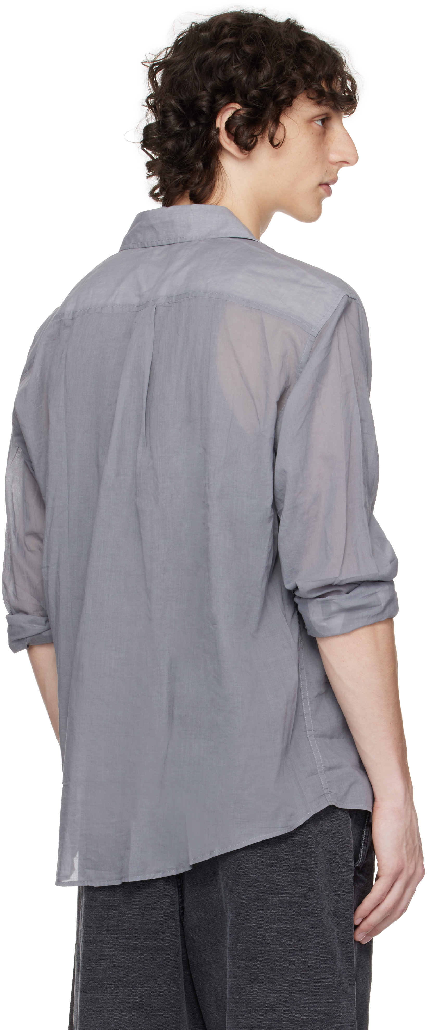 OUR LEGACY: Gray Beyond Shirt | SSENSE