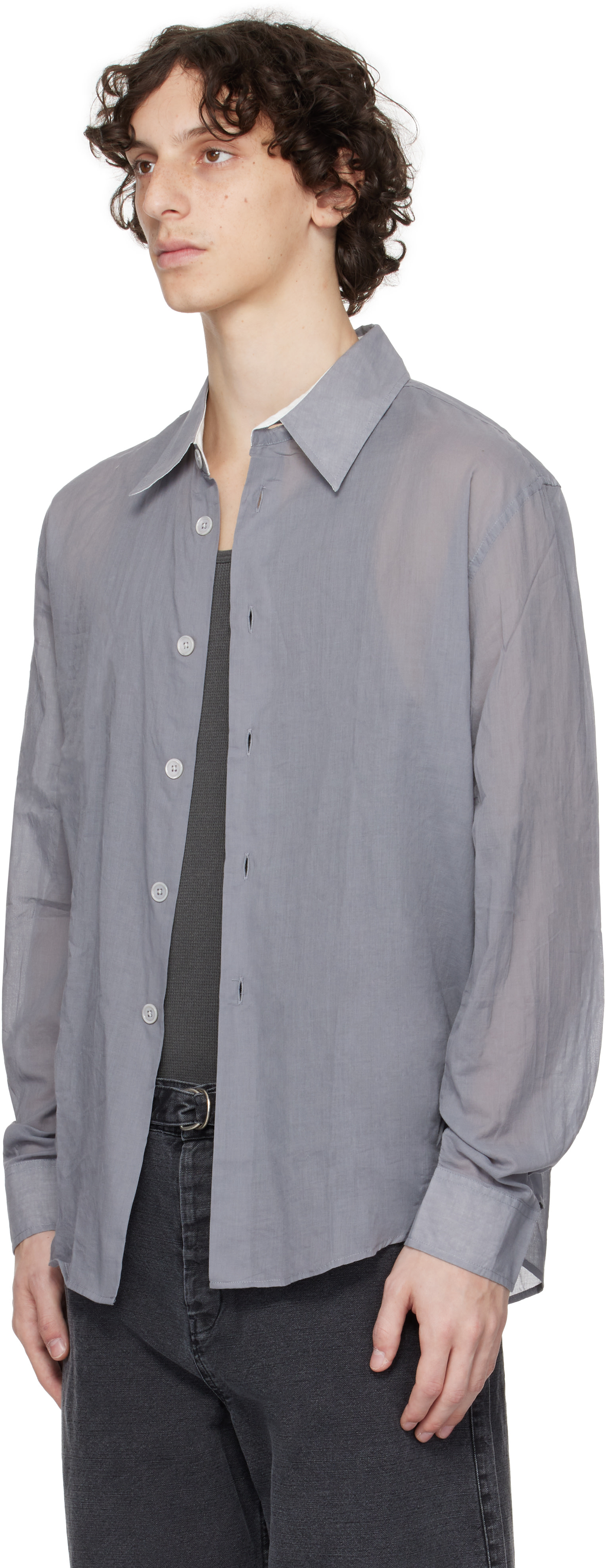 OUR LEGACY - Gray Beyond Shirt