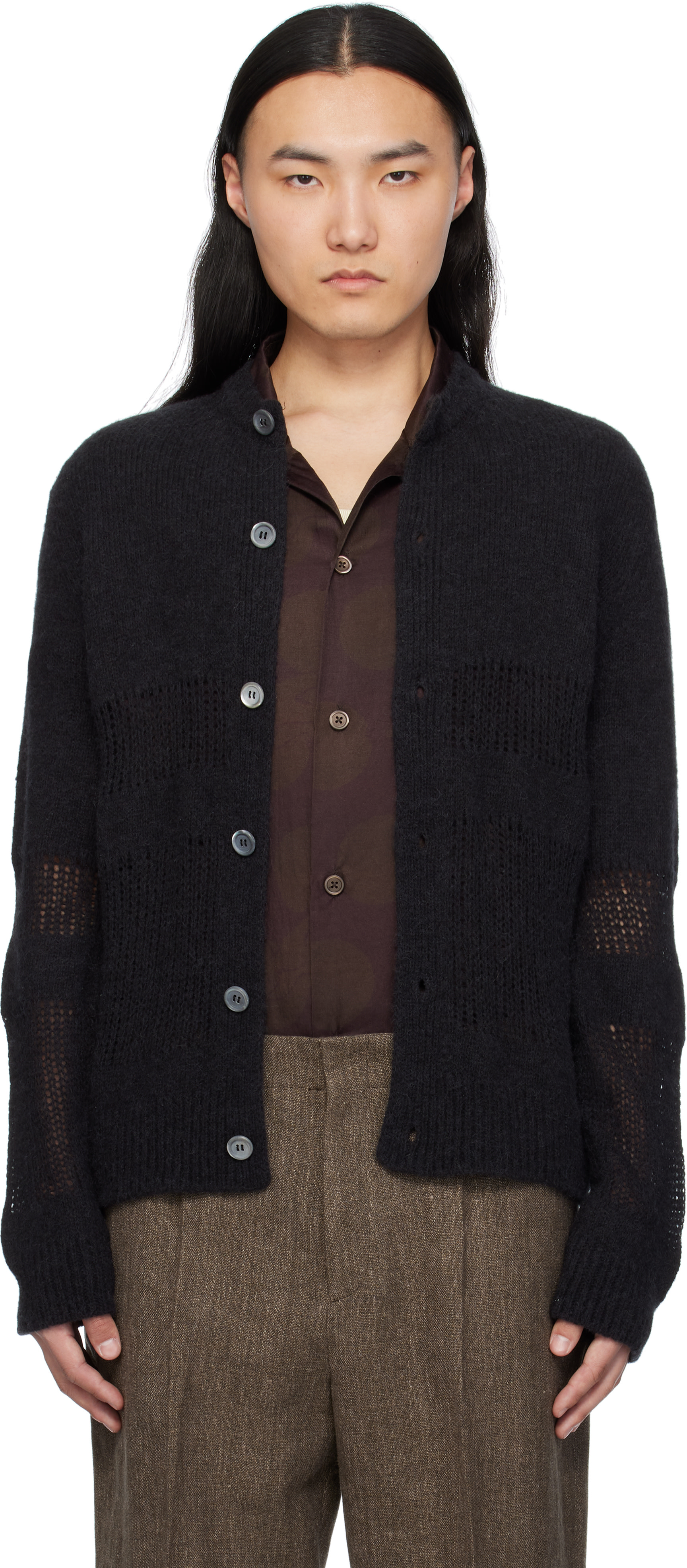OUR LEGACY: Black Opa Cardigan | SSENSE Germany
