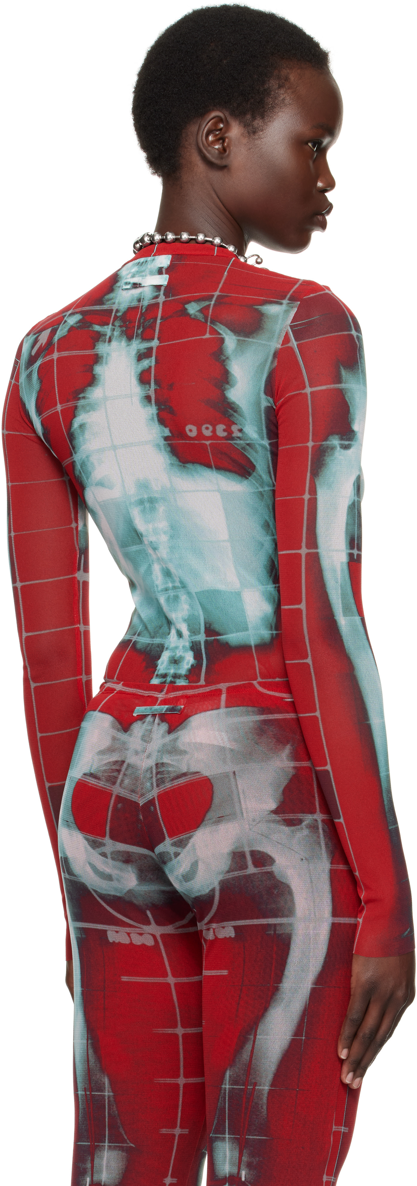 Jean Paul Gaultier: SSENSE Exclusive Red & Blue 'The Red Squeletor