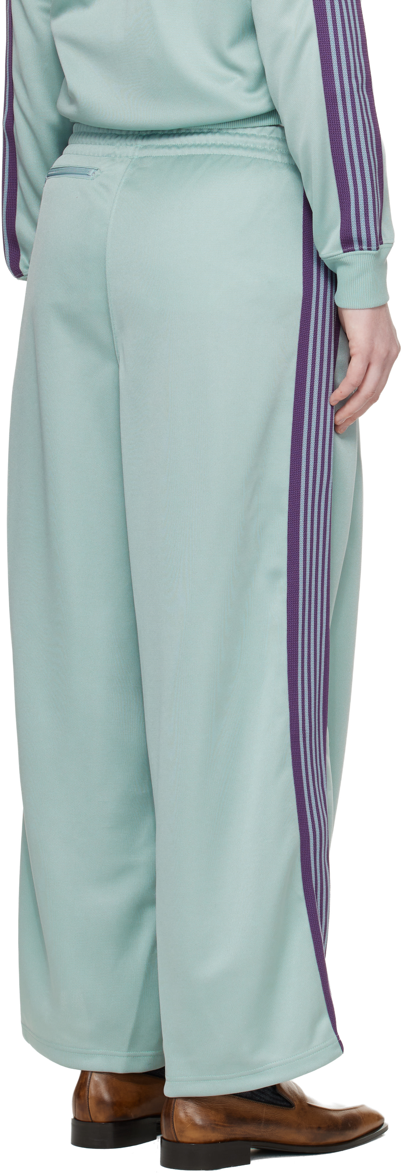 NEEDLES: Green H.D. Track Pants | SSENSE South Korea