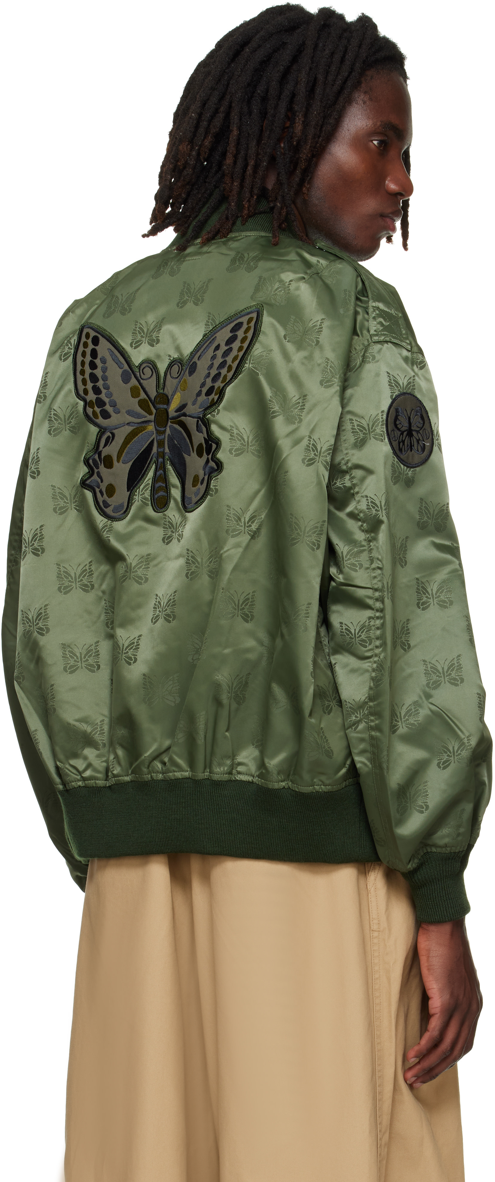 NEEDLES - Khaki L2-B Bomber Jacket