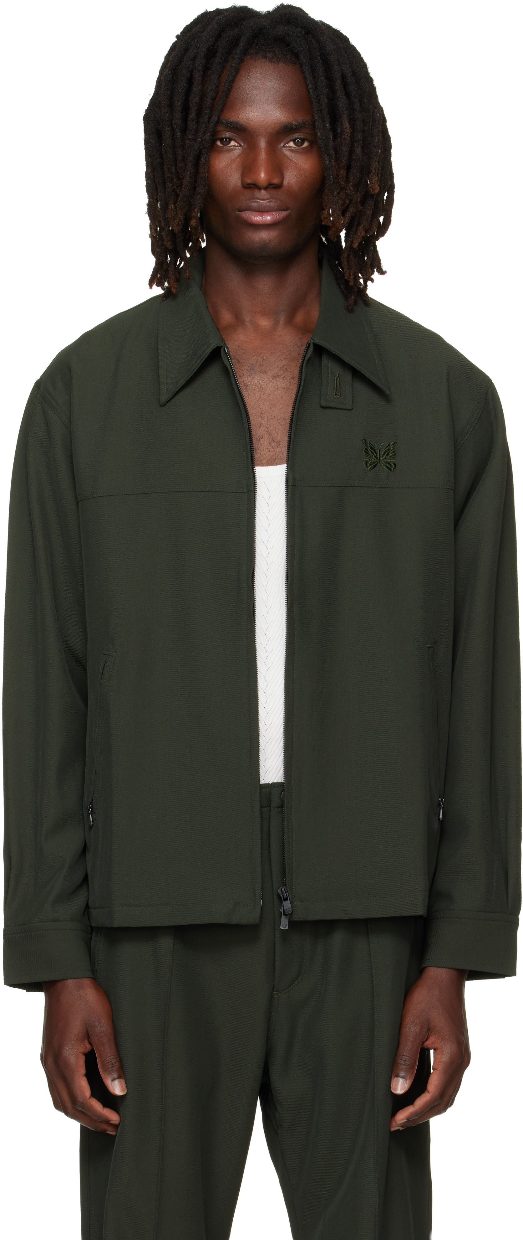 NEEDLES - Khaki Cavalry Twill Sport Jacket