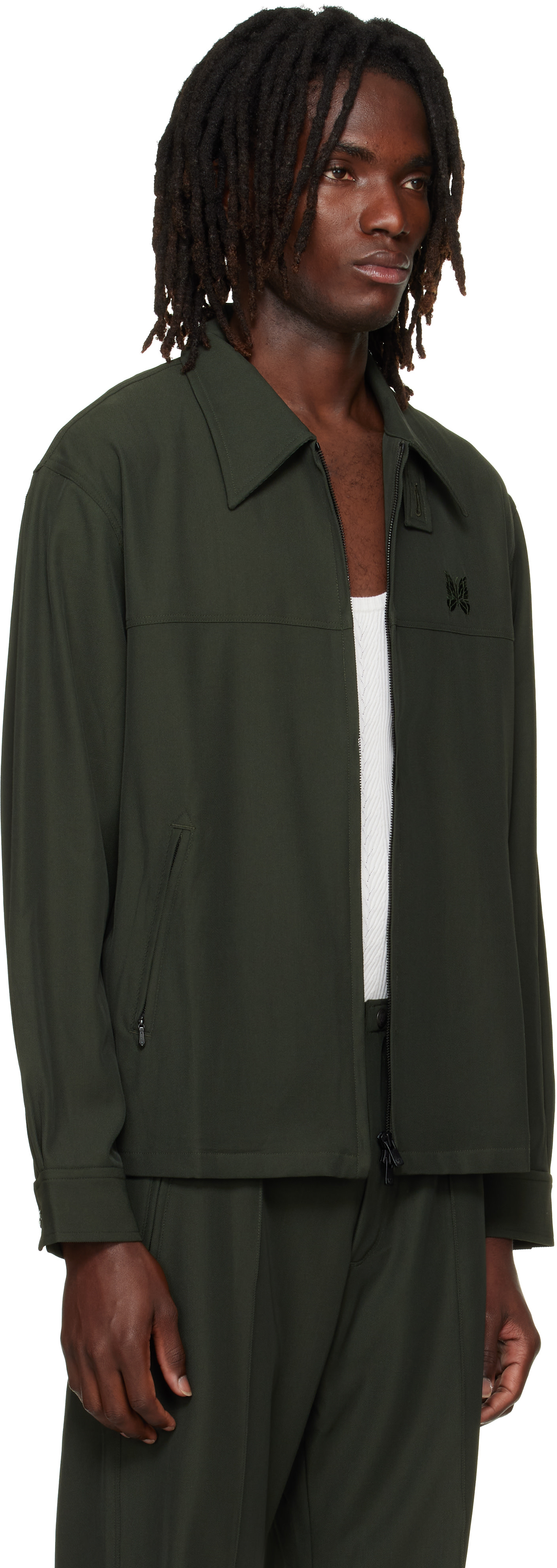 NEEDLES - Khaki Cavalry Twill Sport Jacket