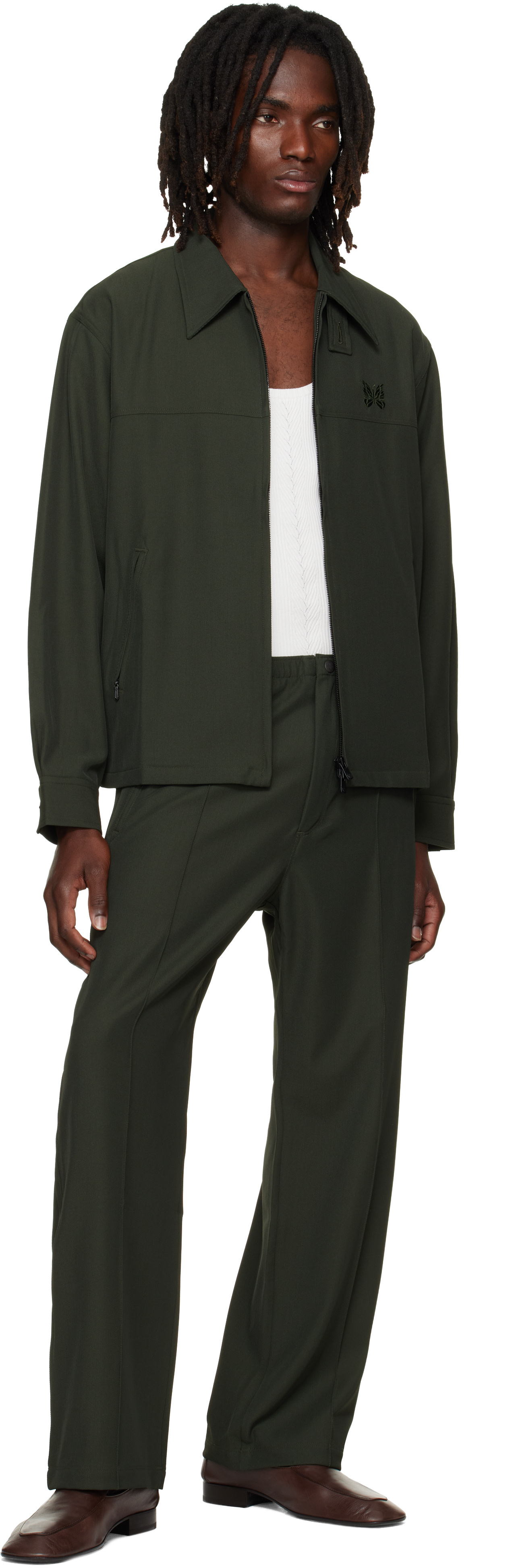 NEEDLES - Khaki Cavalry Twill Sport Jacket