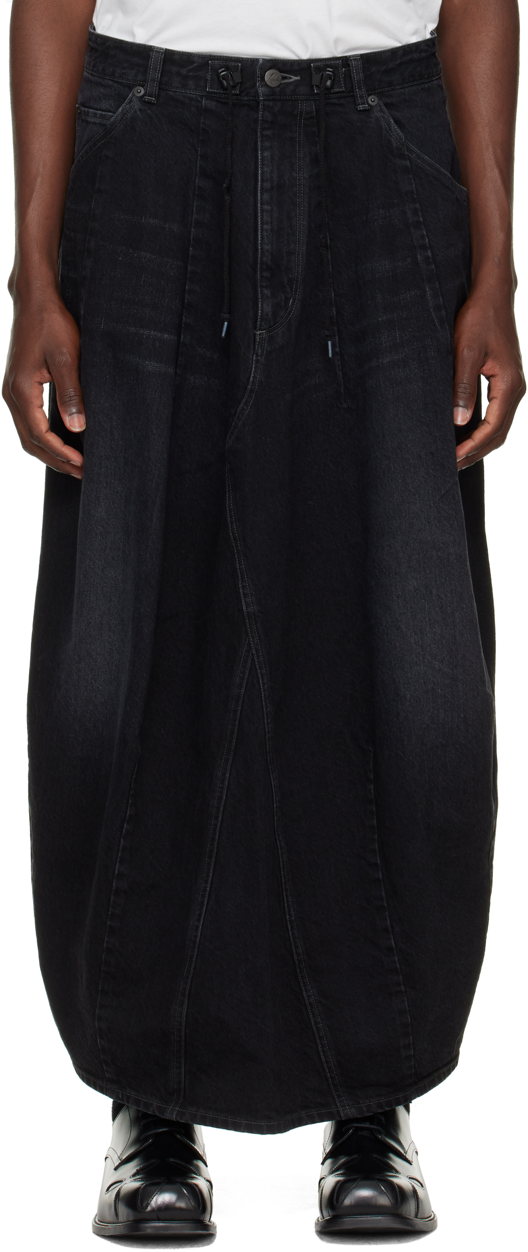 NEEDLES - Black H.D. Skirt
