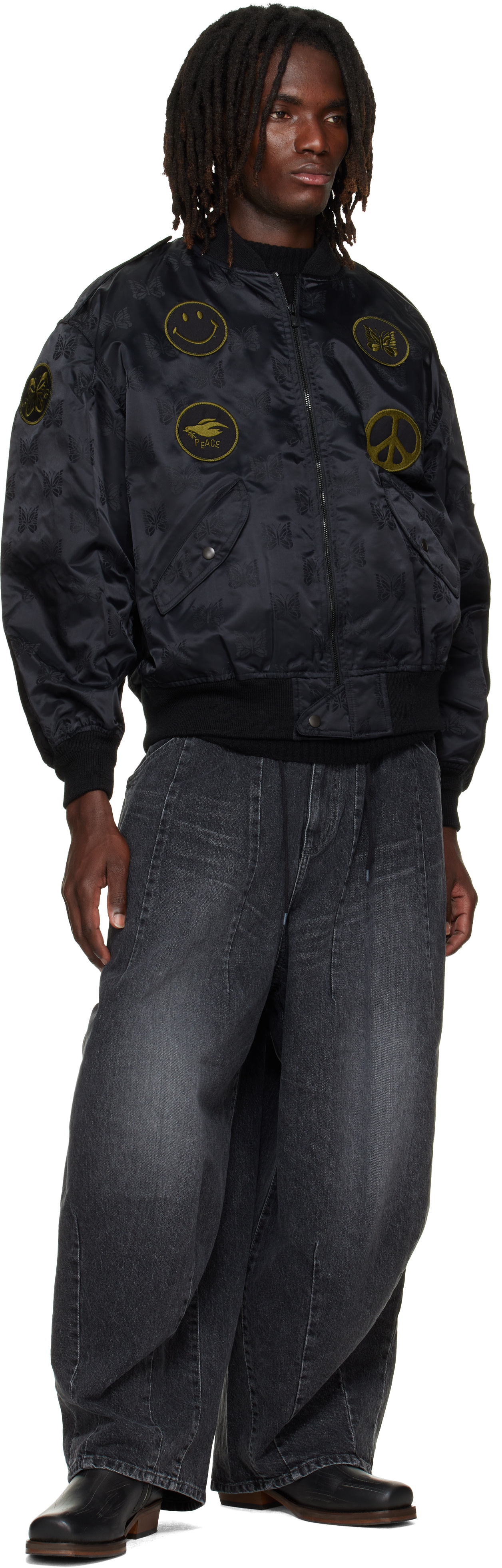 NEEDLES - Black H.D. Jeans