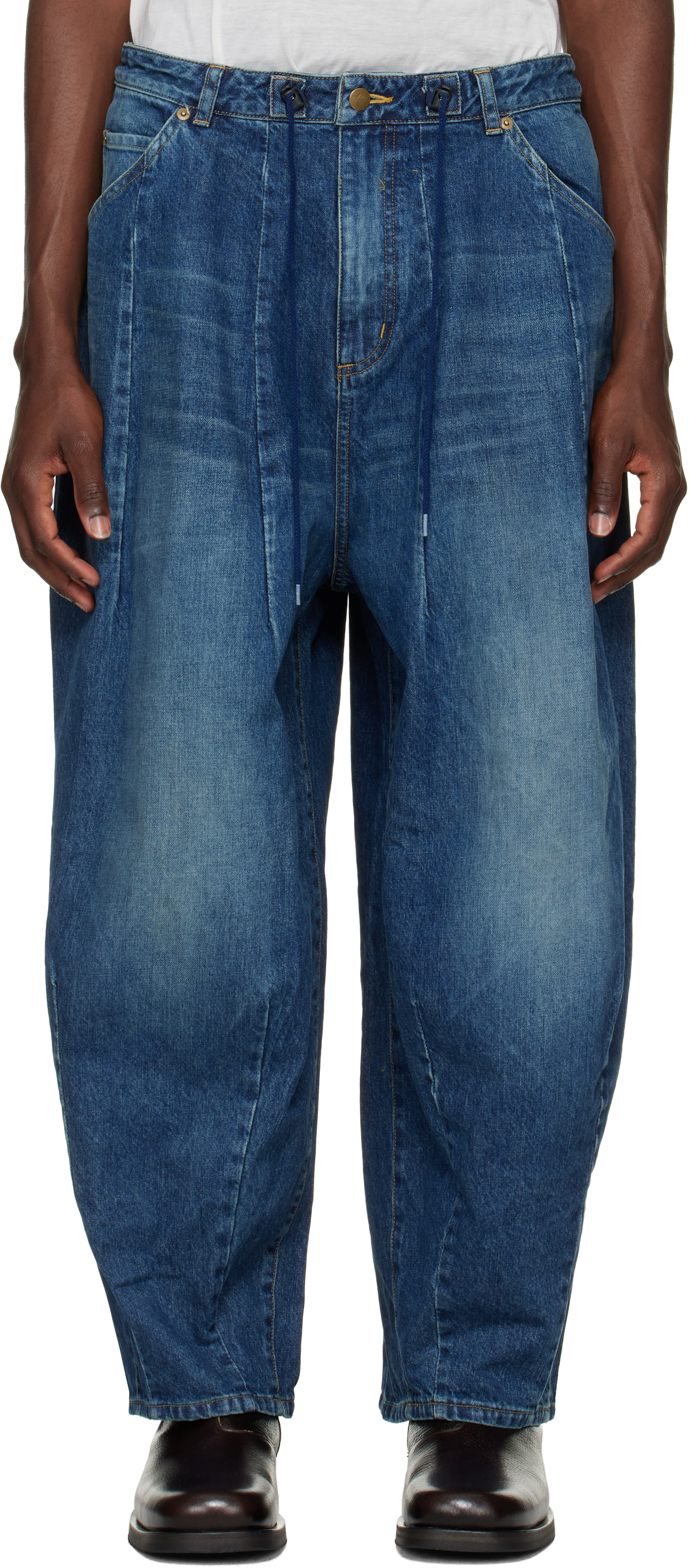 NEEDLES - Navy H.D. Jeans