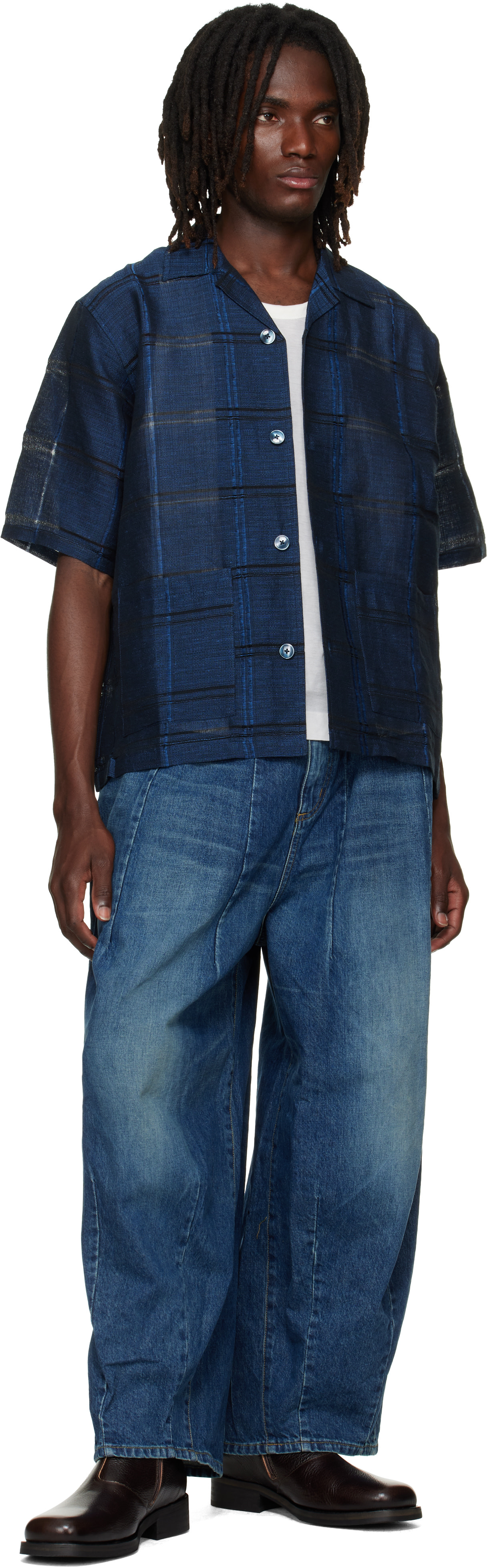 NEEDLES - Navy H.D. Jeans