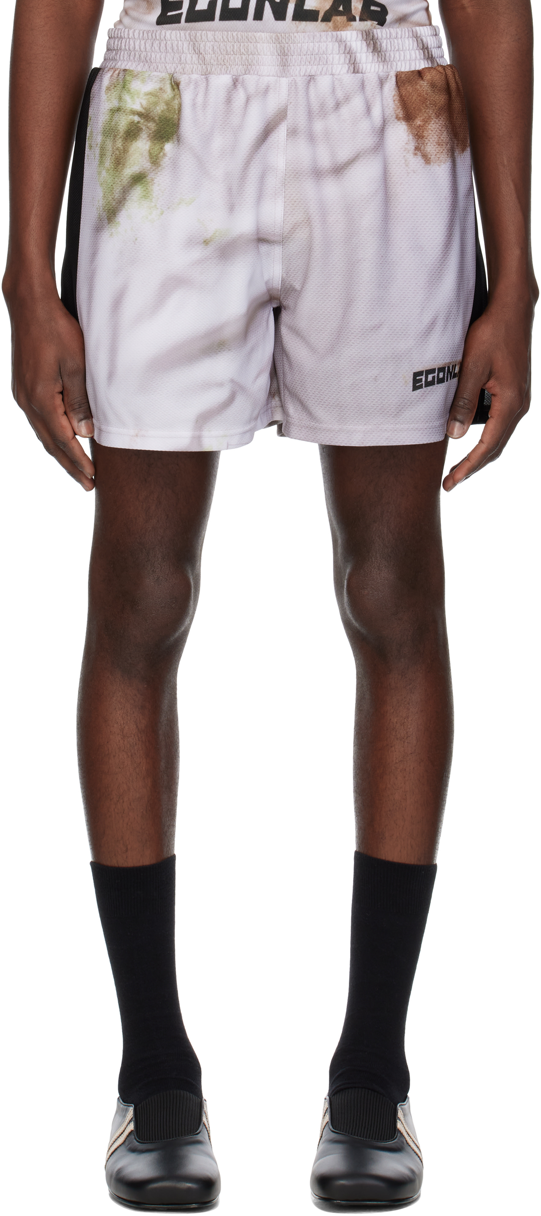 EGONlab - Short de sport gris