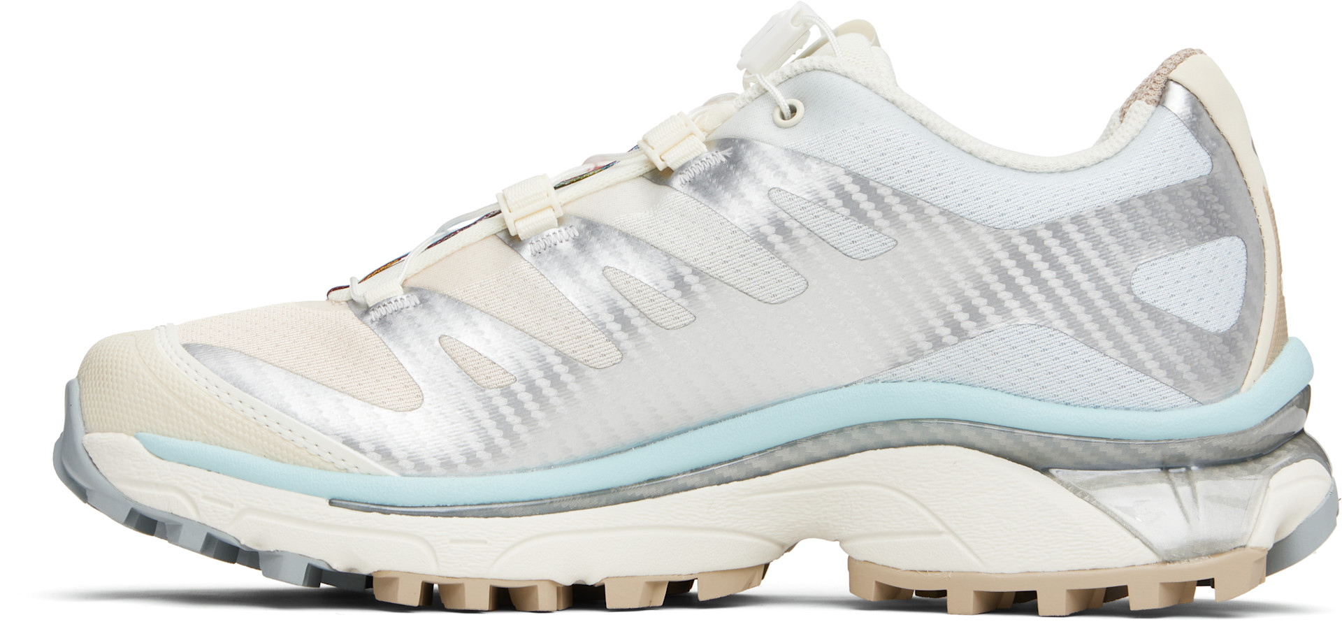 Salomon: Off-White & Blue XT-4 OG Sneakers | SSENSE Canada