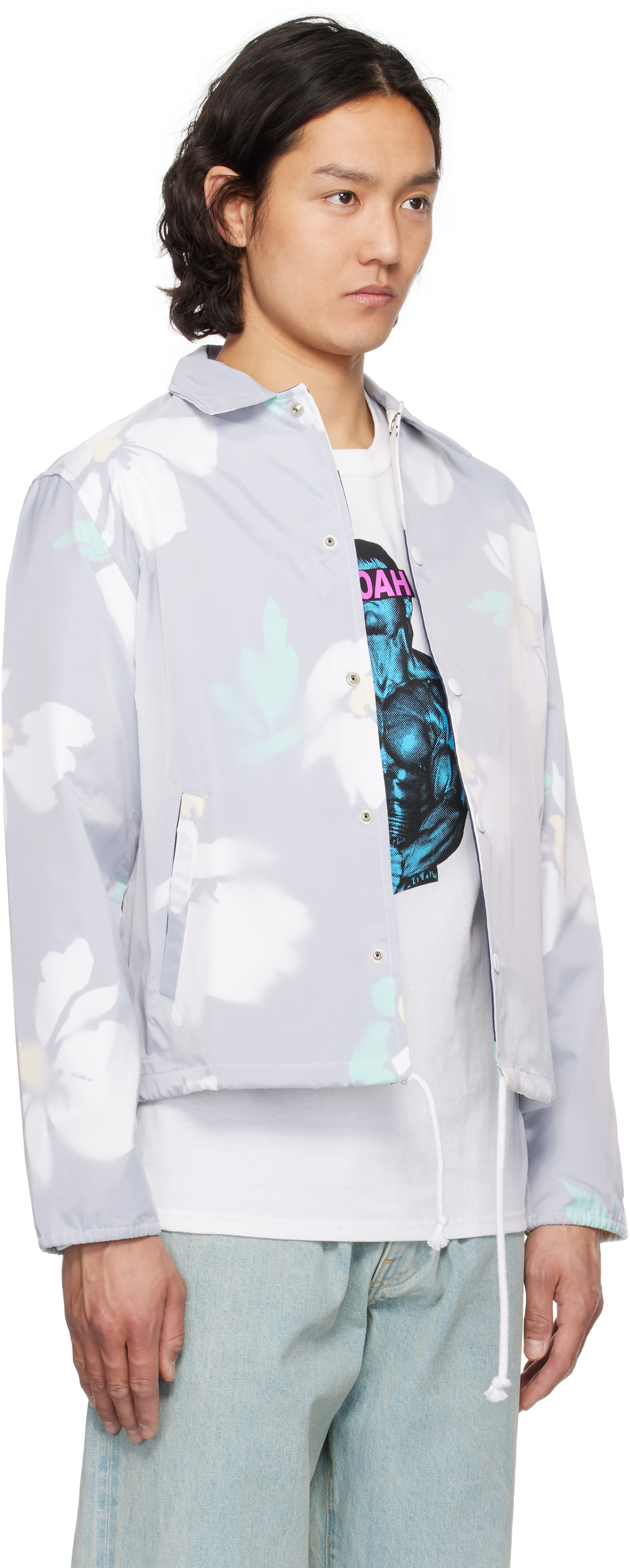 Noah NYC - Blouson Outrigger bleu