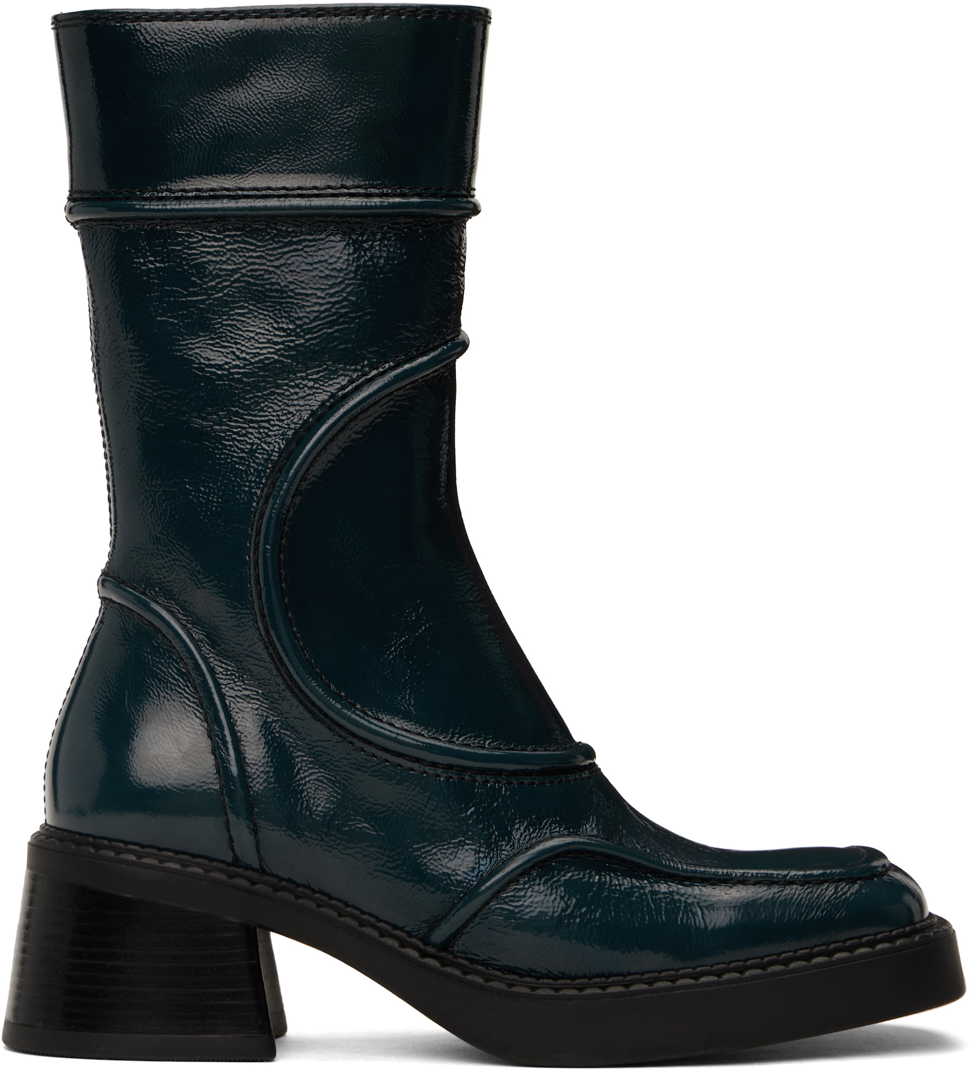 Miista - Bottes Malene bleu marine