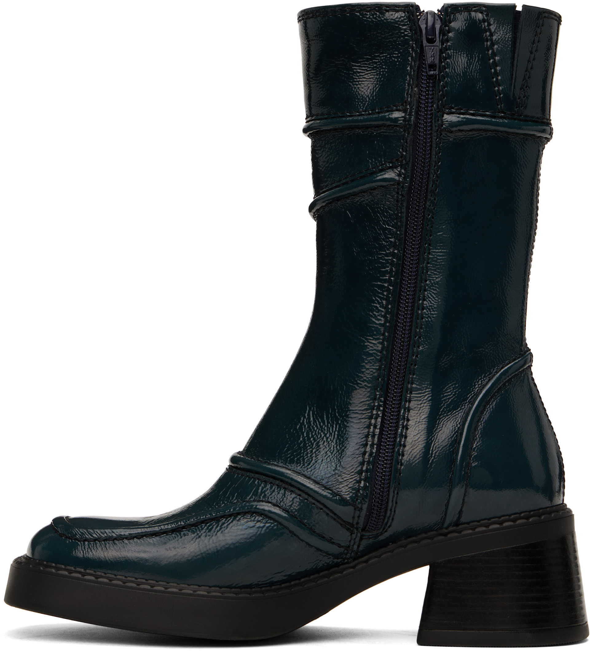 Miista - Bottes Malene bleu marine