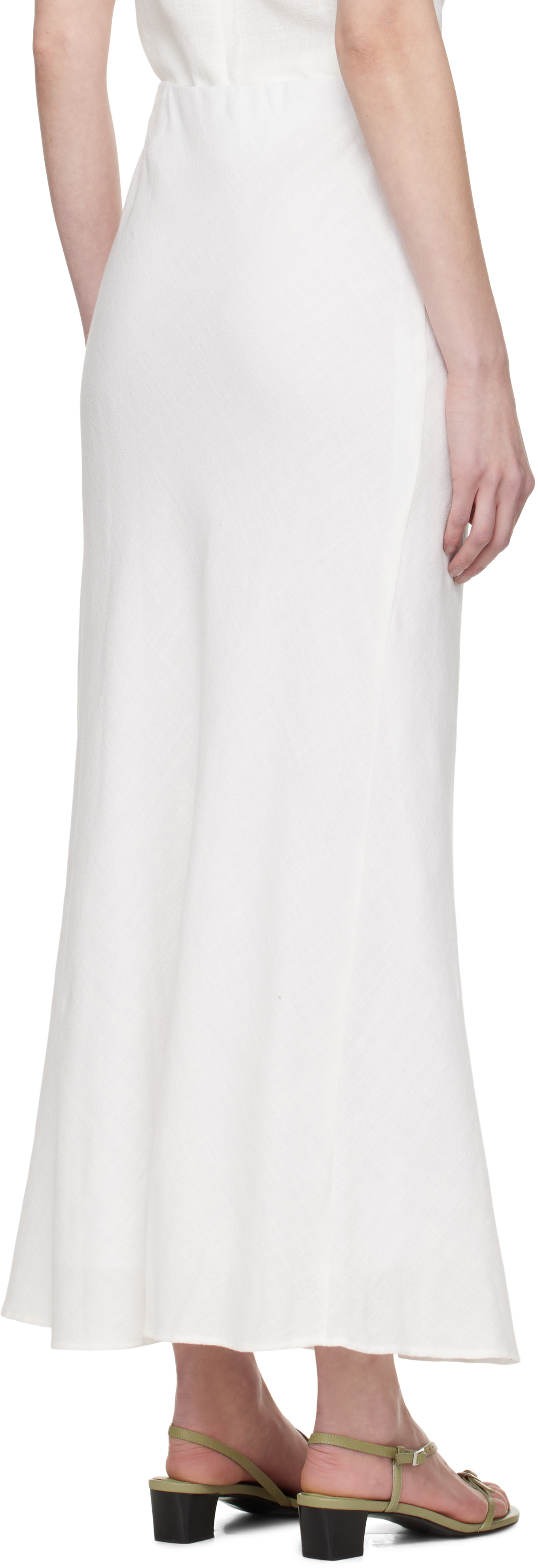 knee length dresses for ladies Bec and Bridge Lara Maxi Dress in Ivory – Coco & Lola main image 1