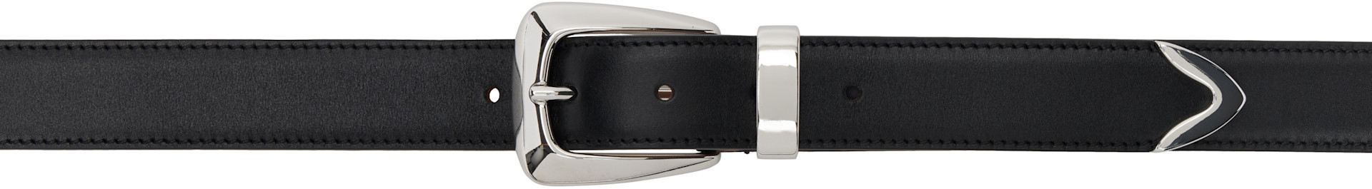 KHAITE - Ceinture Benny noire