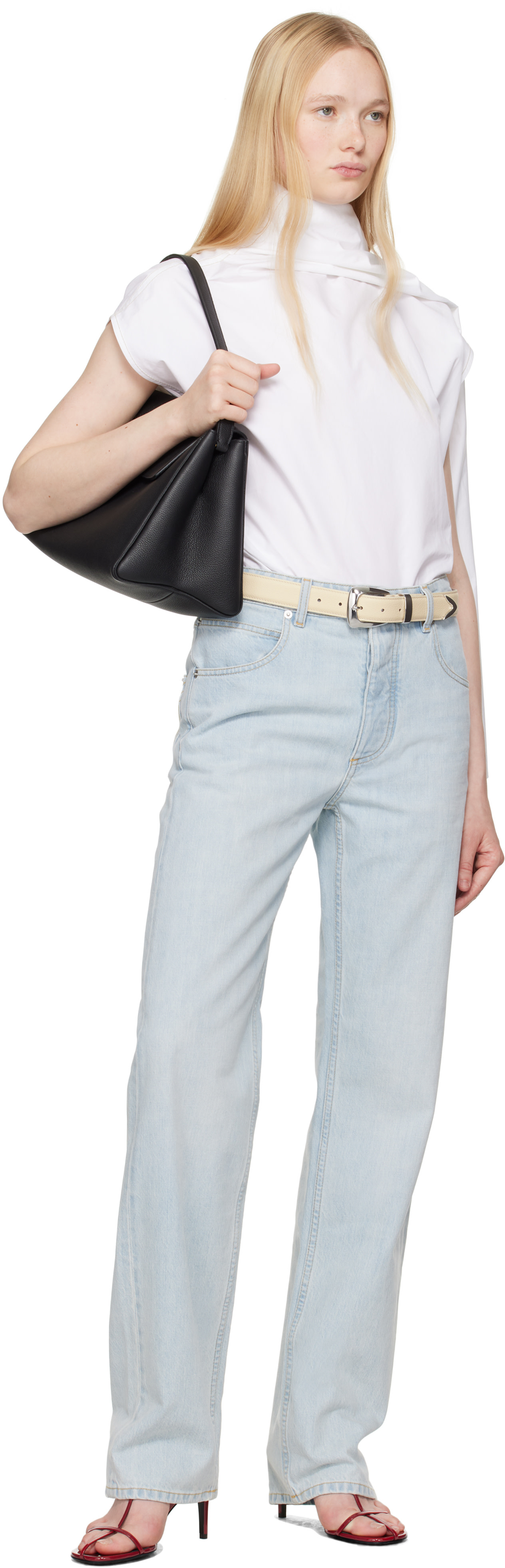 KHAITE - Sac à main Audrey noir