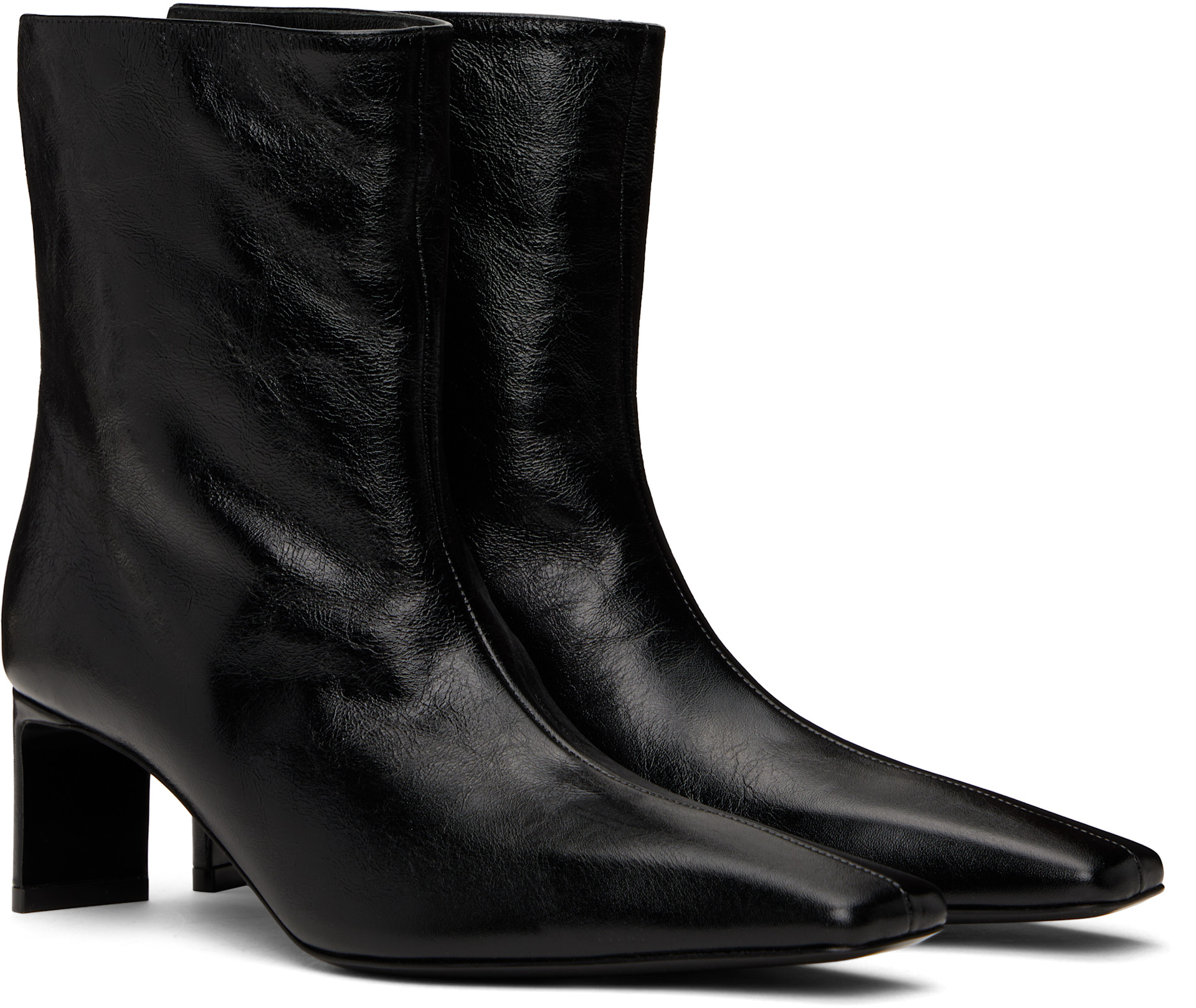 KHAITE - Bottines Ona noires