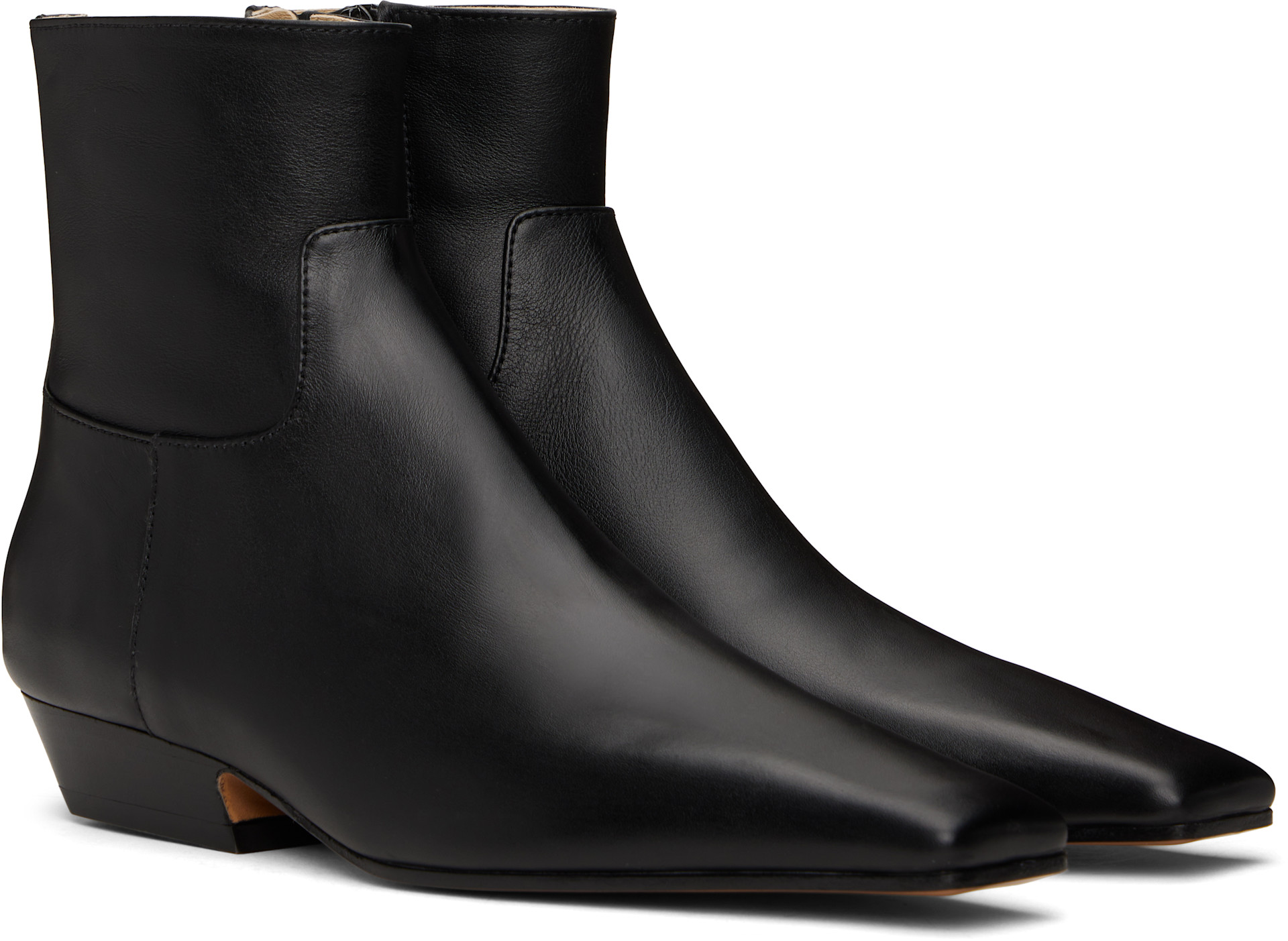 KHAITE - Bottines Marfa noires