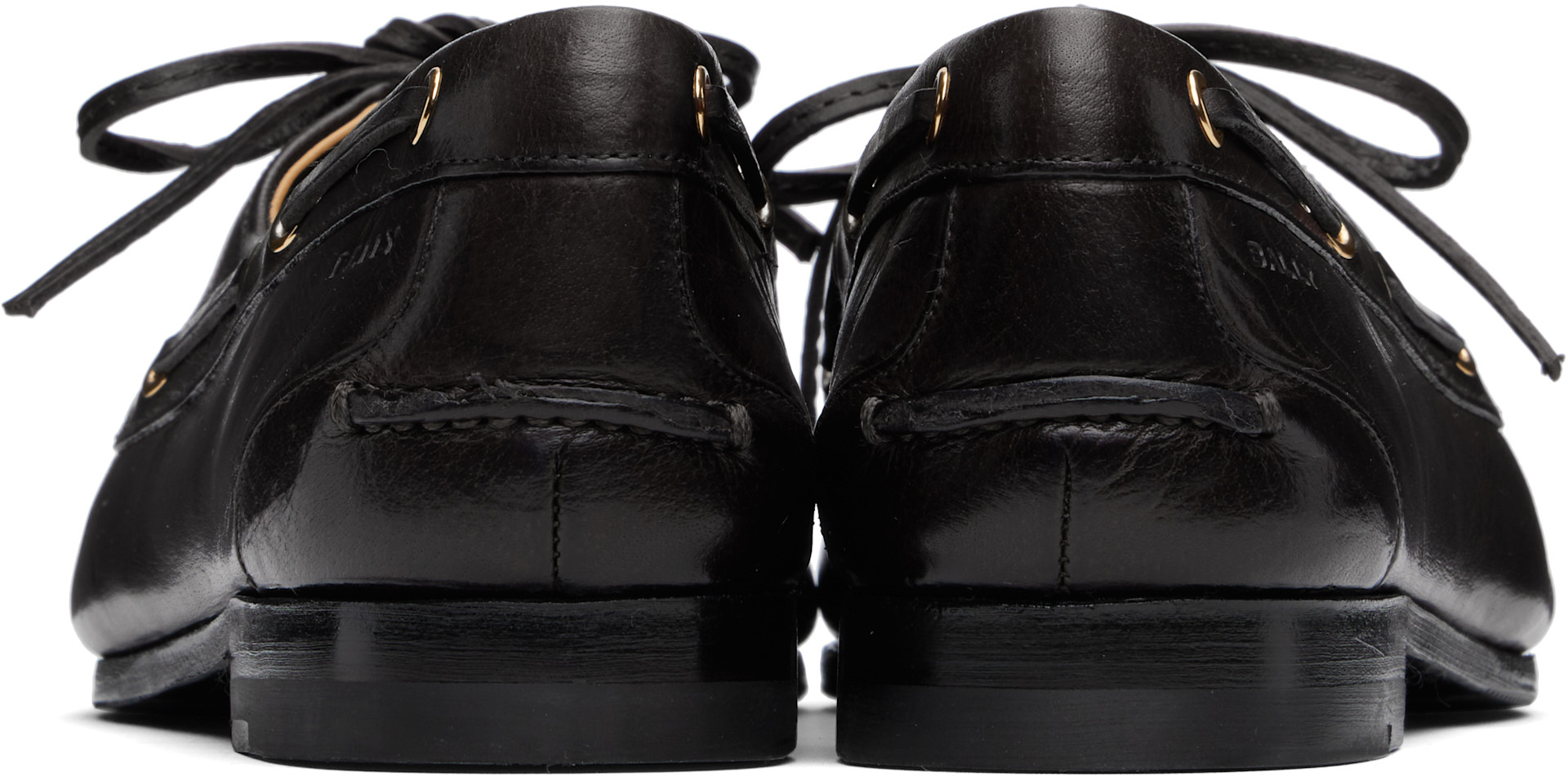 Bally - Derbys Plume noirs