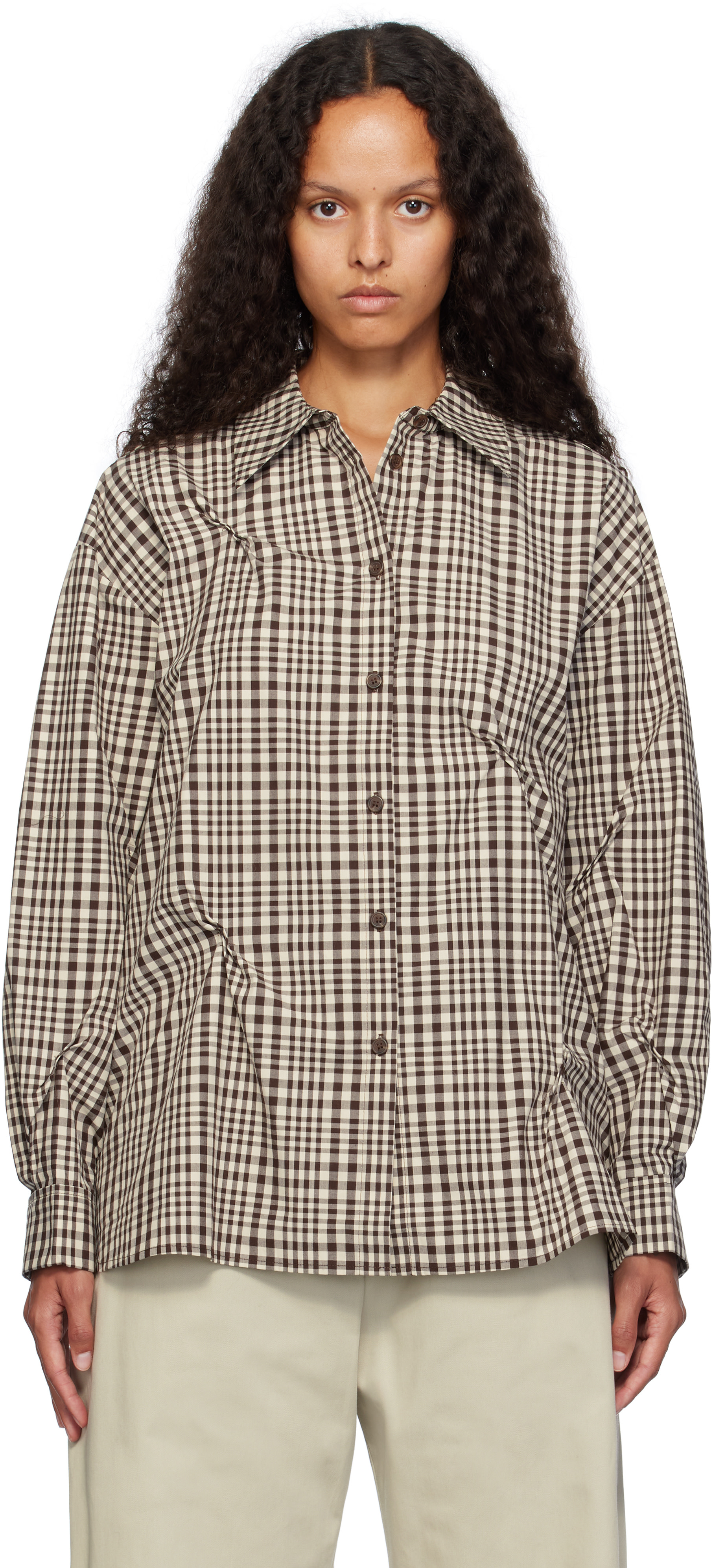 Holzweiler - Chemise Bibi brune