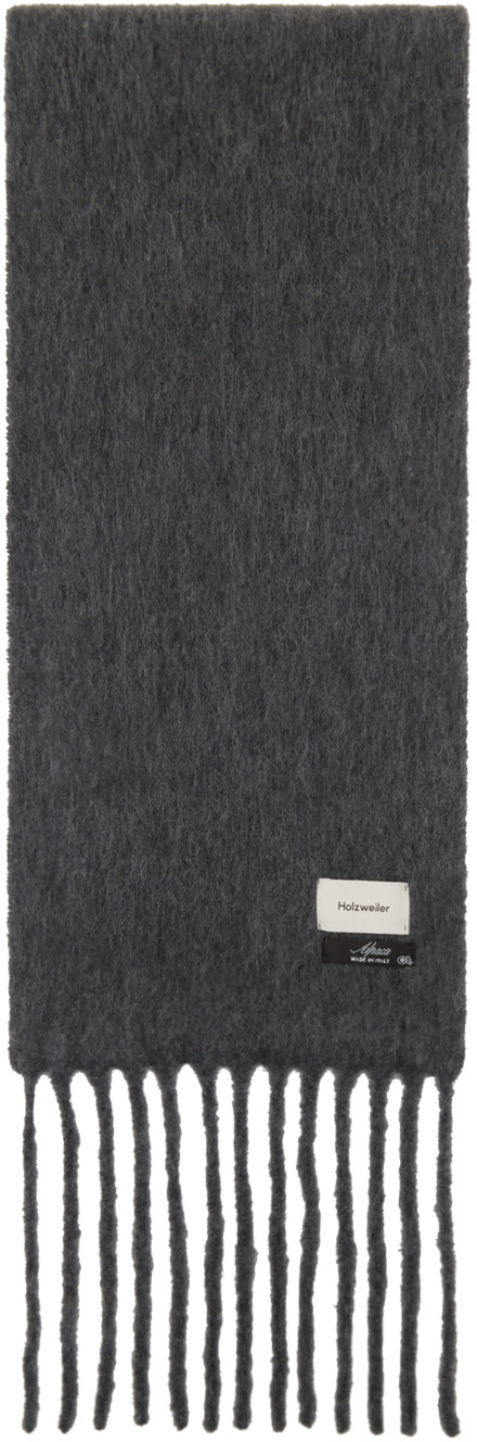 Holzweiler - Gray Aster Solid Scarf