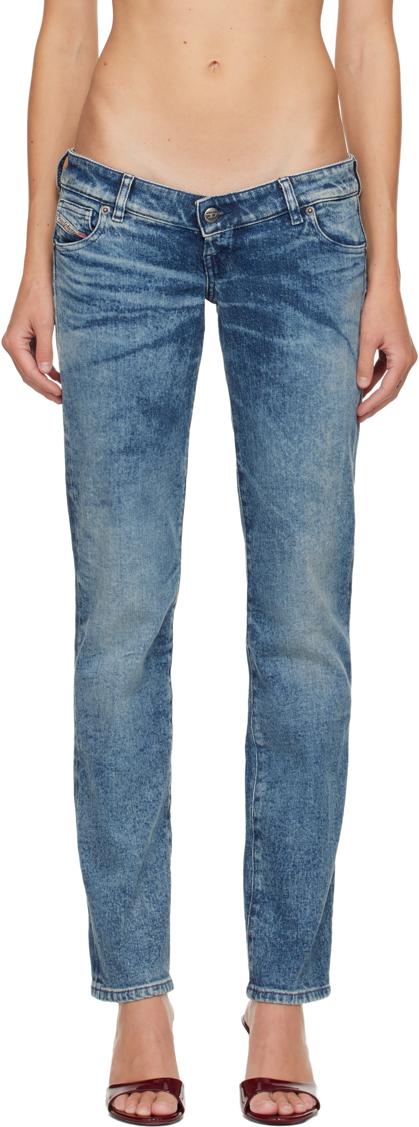 Diesel - Jean Waisty bleu
