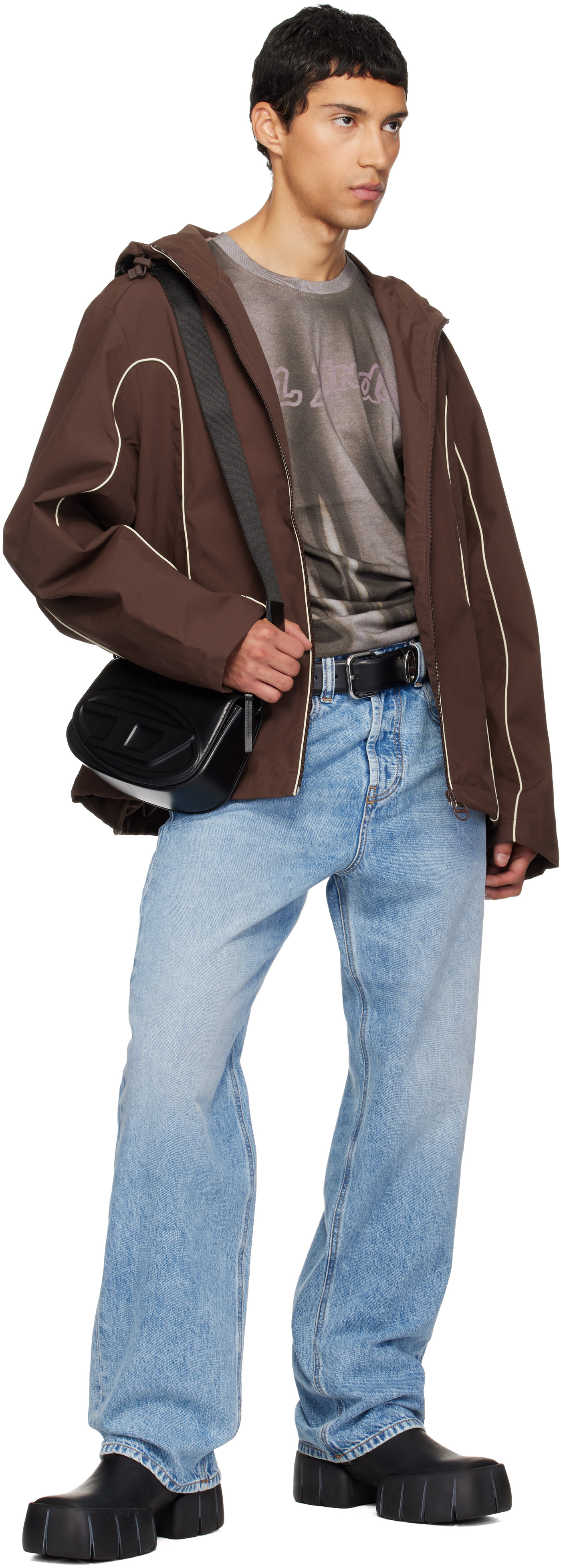 Diesel - ブラック B-1dr Oval D Loop ベルト