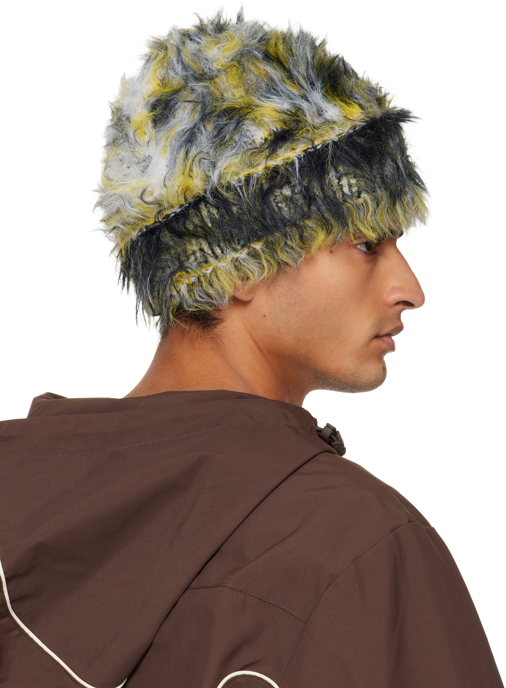 Diesel: Yellow & Black K-Alliseo Beanie | SSENSE Canada Diesel: Yellow & Black K-Alliseo Beanie | SSENSE Canada