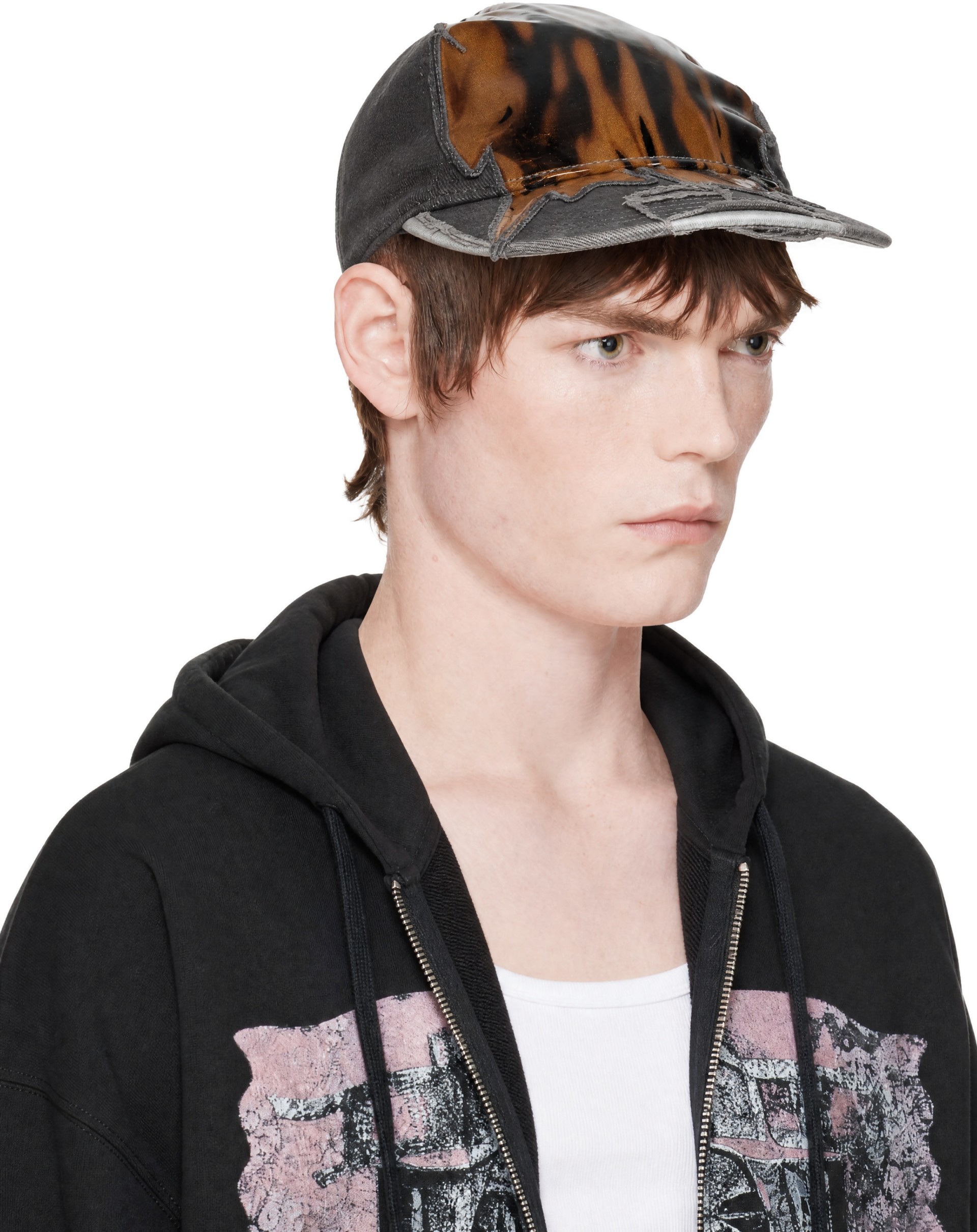 Diesel - Gray & Brown C-Ker Cap