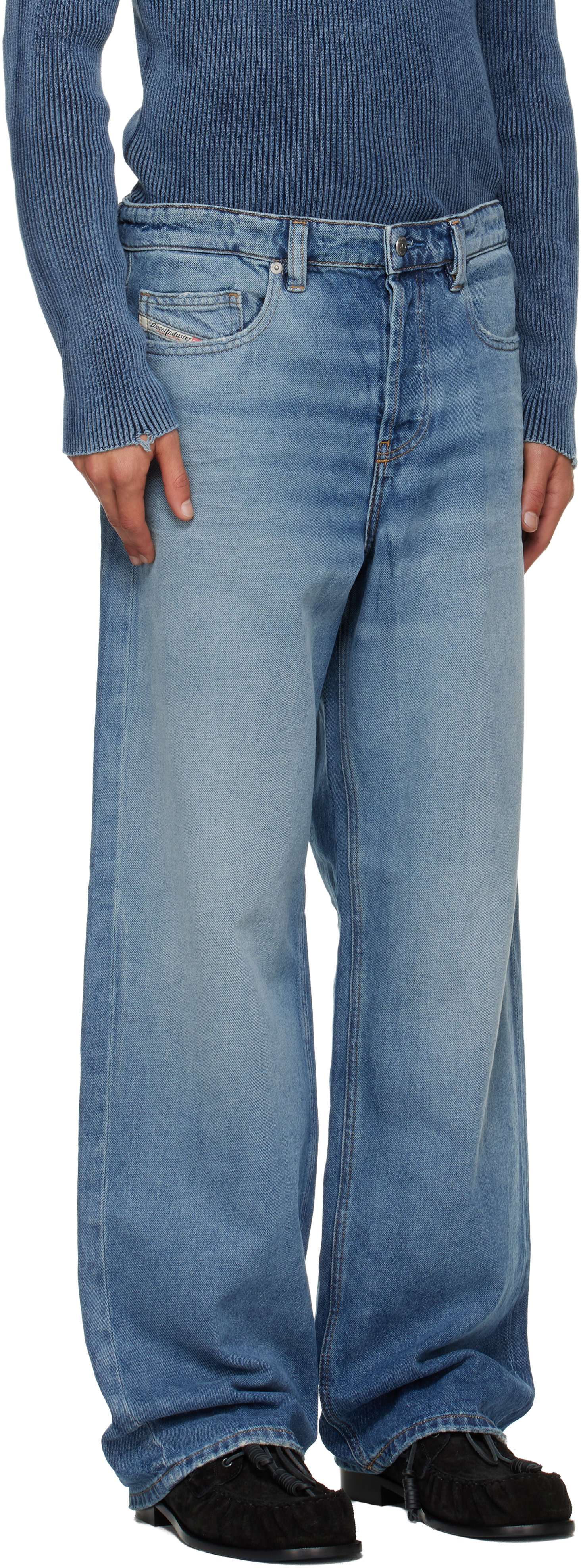 Diesel - Jean décontracté 2001 Macro bleu