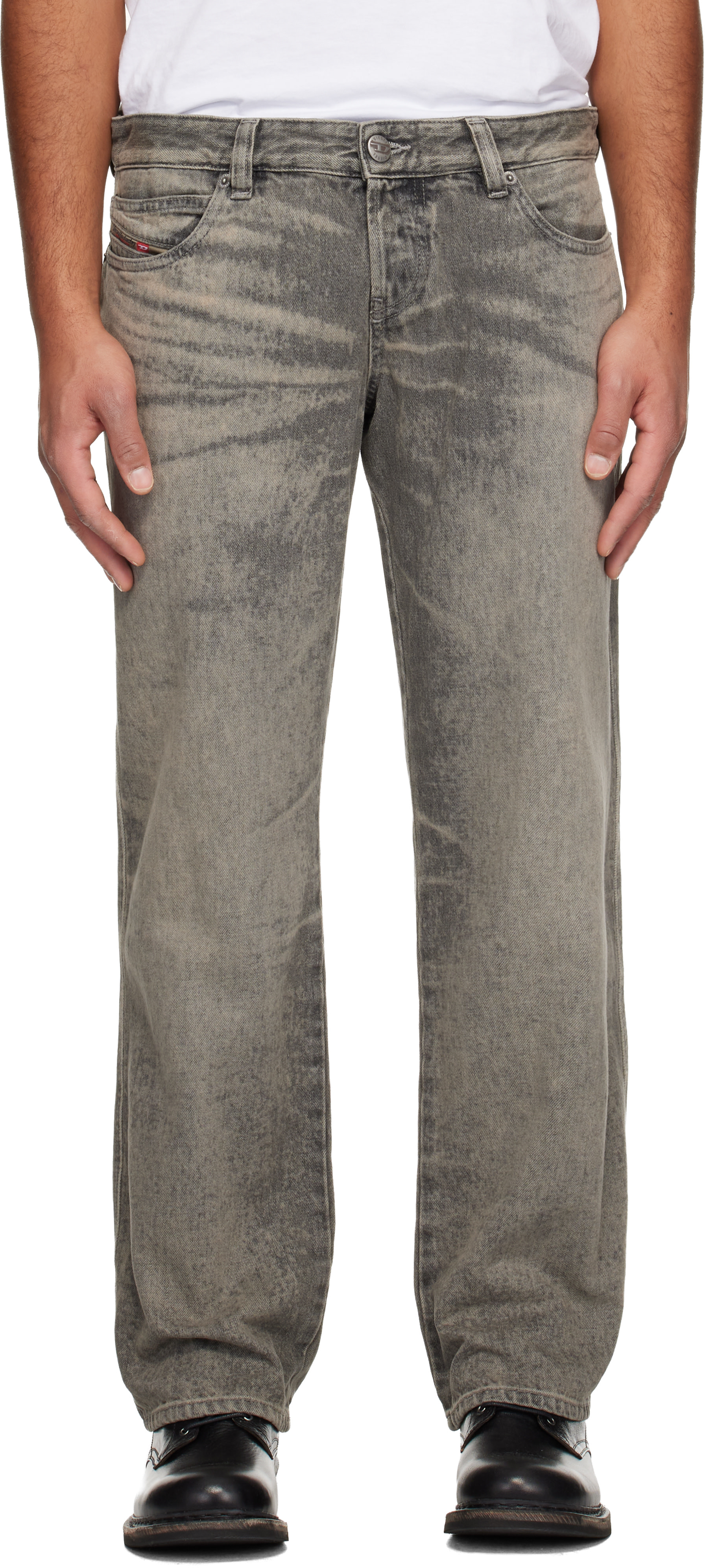 Diesel - グレー Regular D-Im 007dr ジーンズ