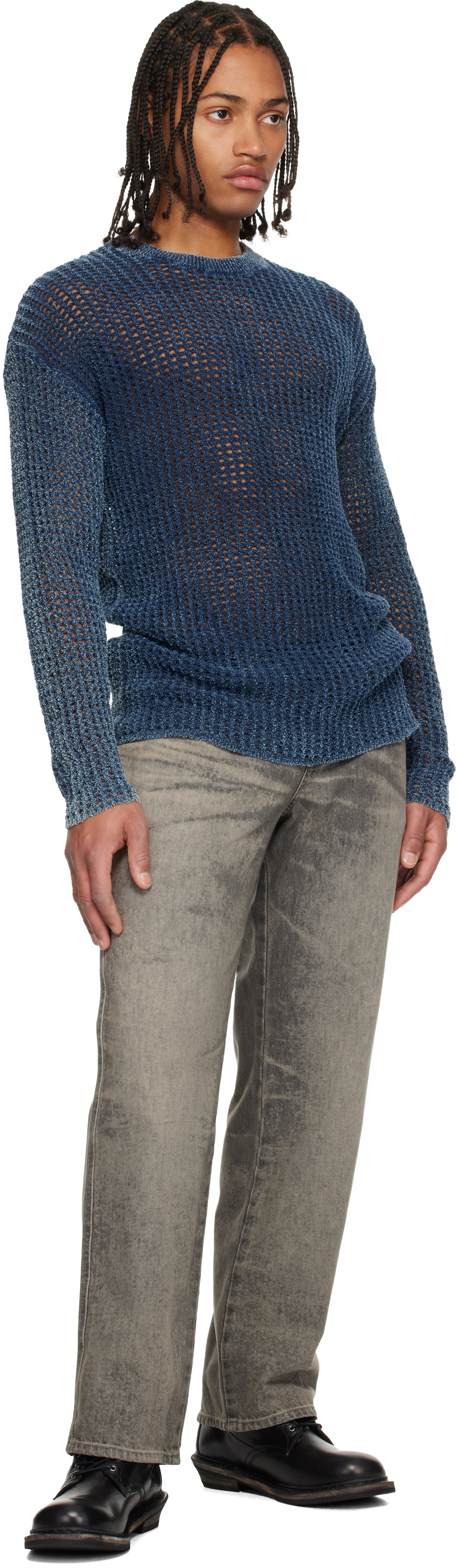Diesel - グレー Regular D-Im 007dr ジーンズ