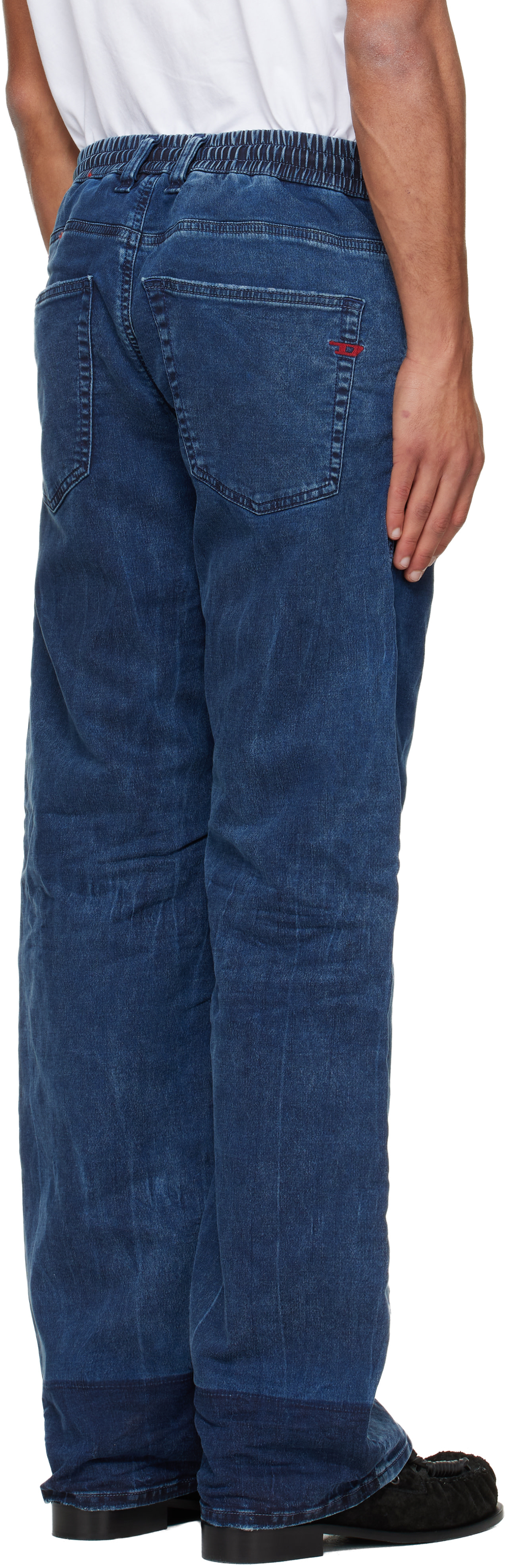 Diesel: Blue 2080 D-Reel Jogg Sweatpants | SSENSE Canada