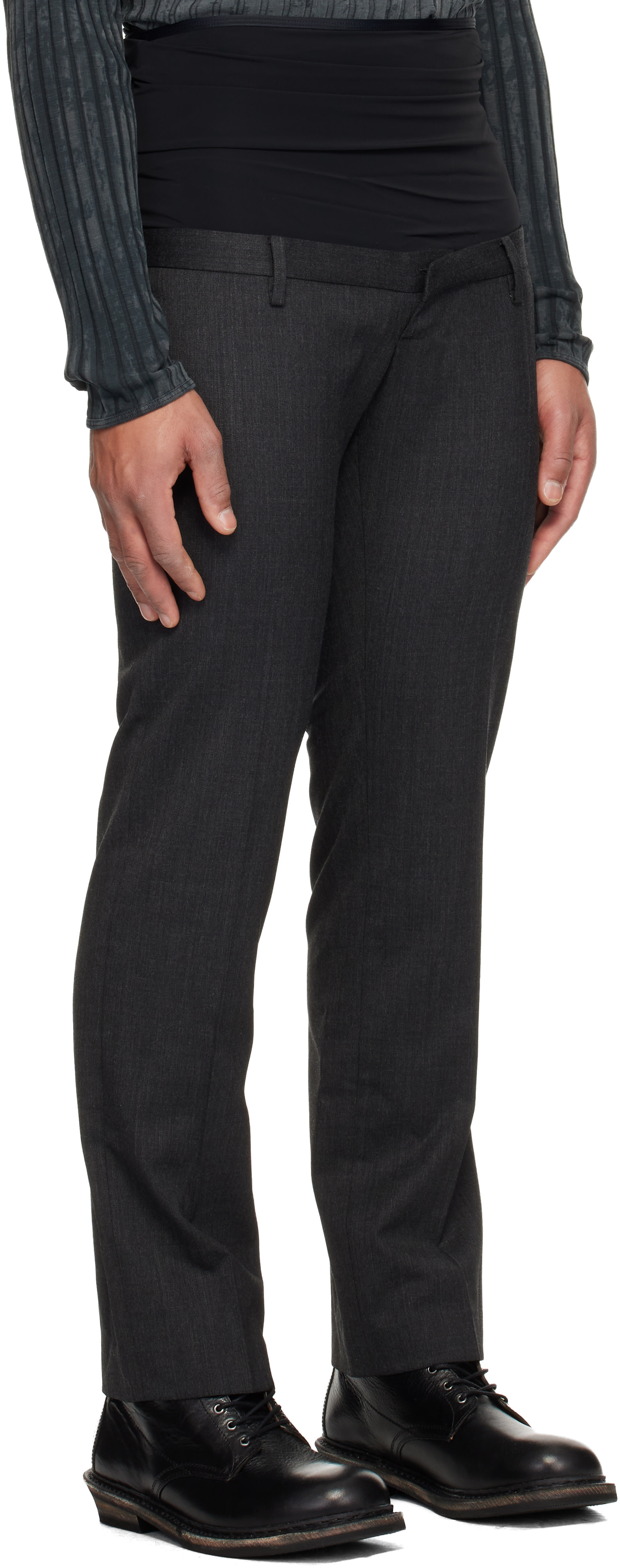 Diesel - Pantalon Aurel-1 gris