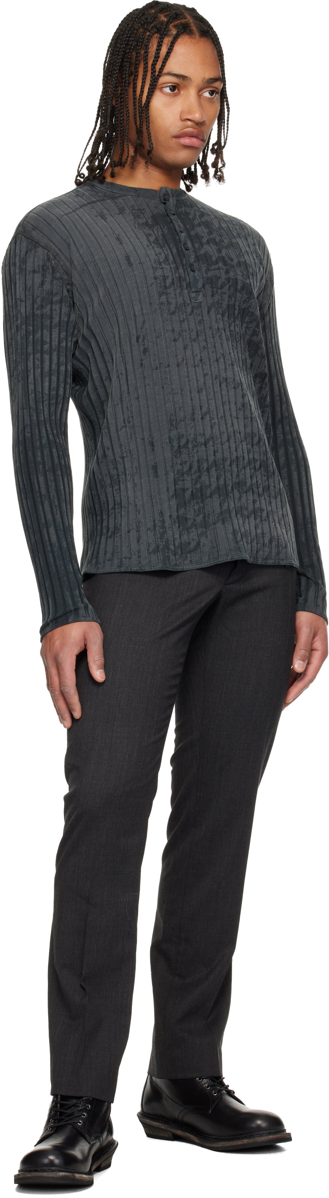 Diesel - Pantalon Aurel-1 gris