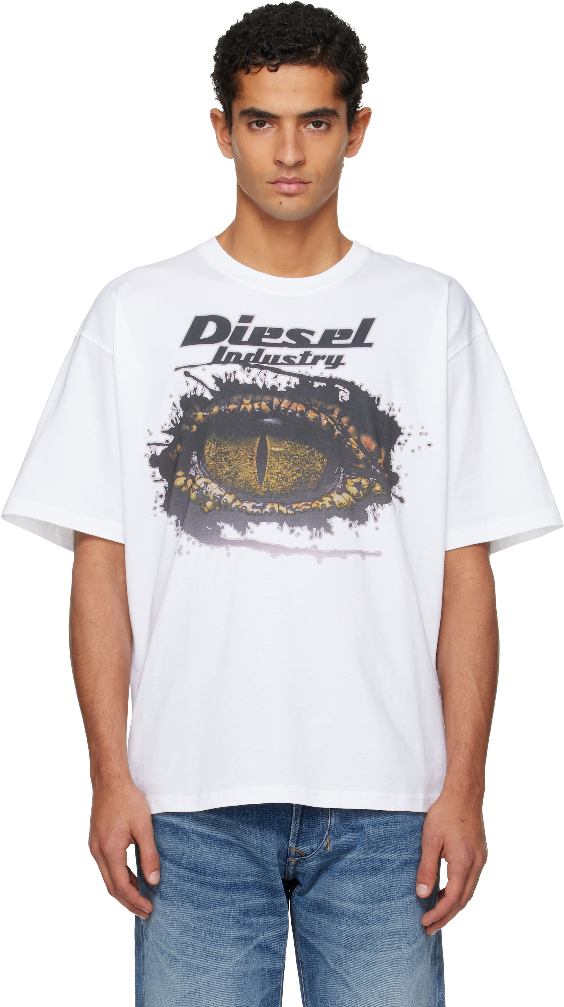Diesel: ホワイト T-Boxt-T25 Tシャツ | SSENSE 日本