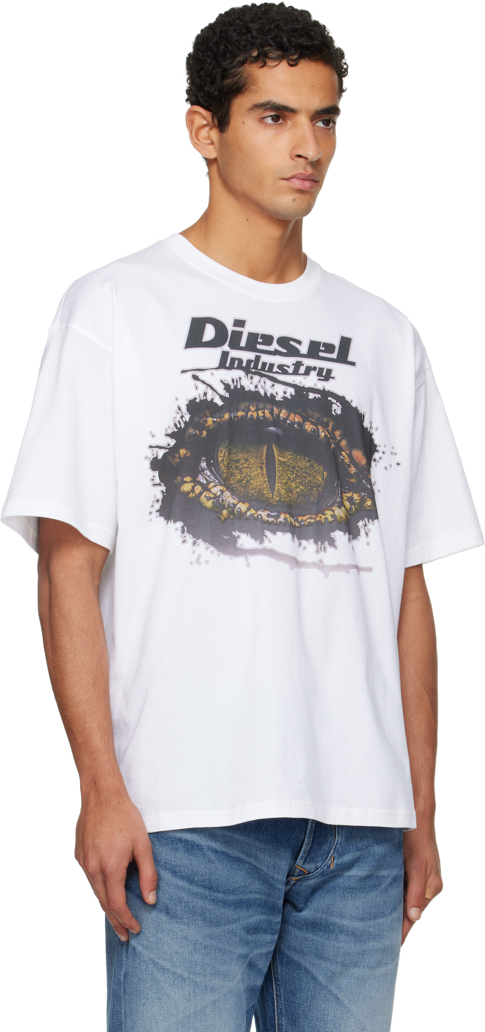 Diesel: ホワイト T-Boxt-T25 Tシャツ | SSENSE 日本