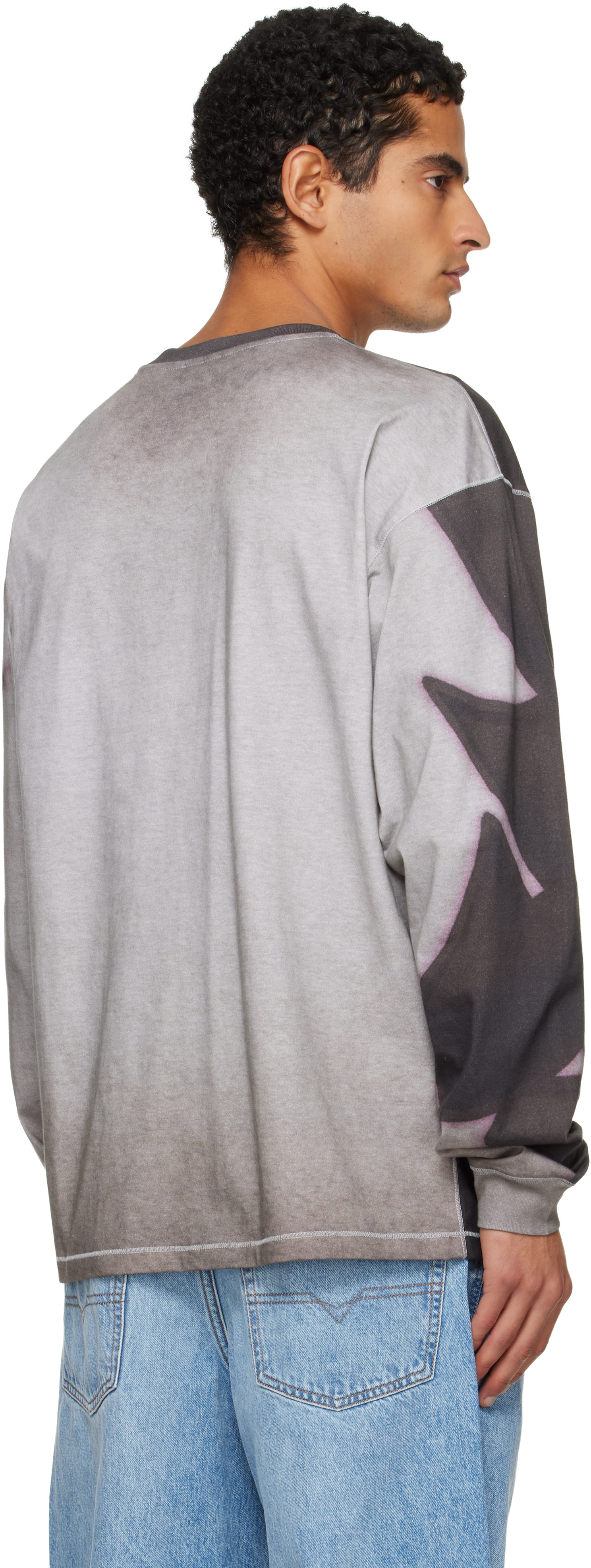 Diesel: グレー T-Boxt-Ls-Show-V3 Tシャツ | SSENSE 日本