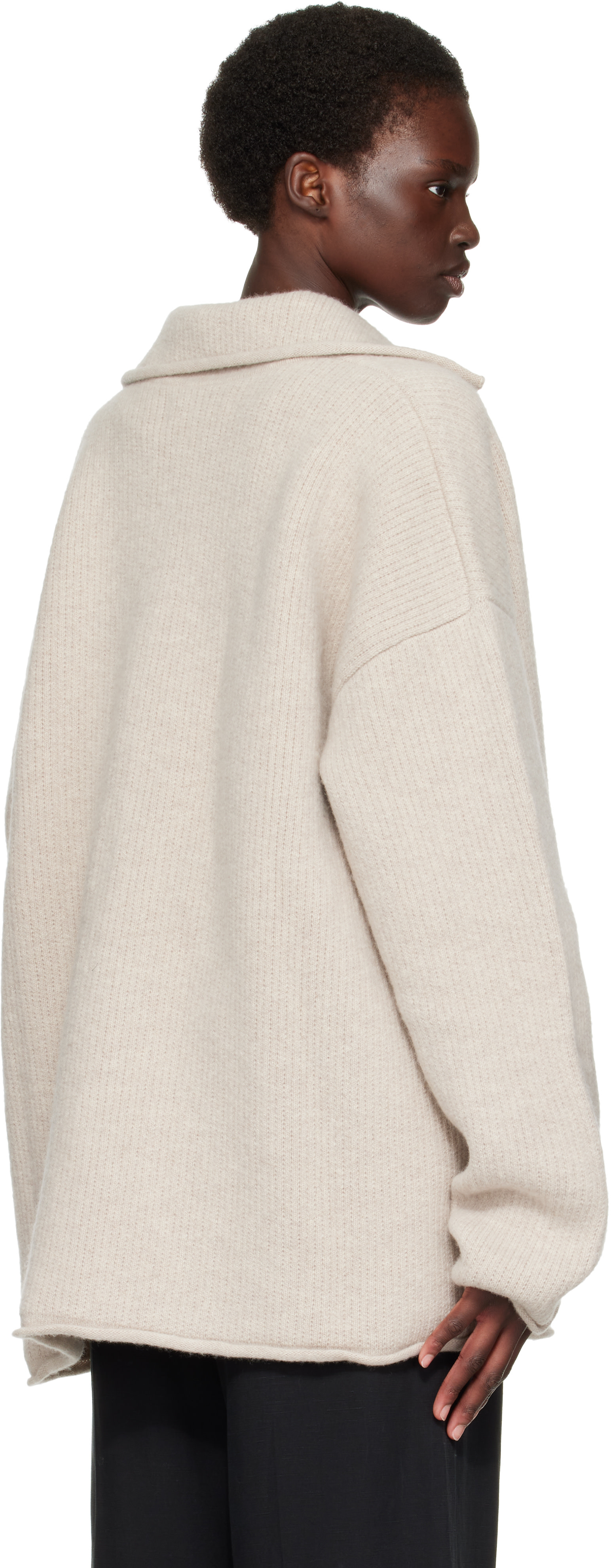 CASEY CASEY: Gray Rove Cardigan | SSENSE
