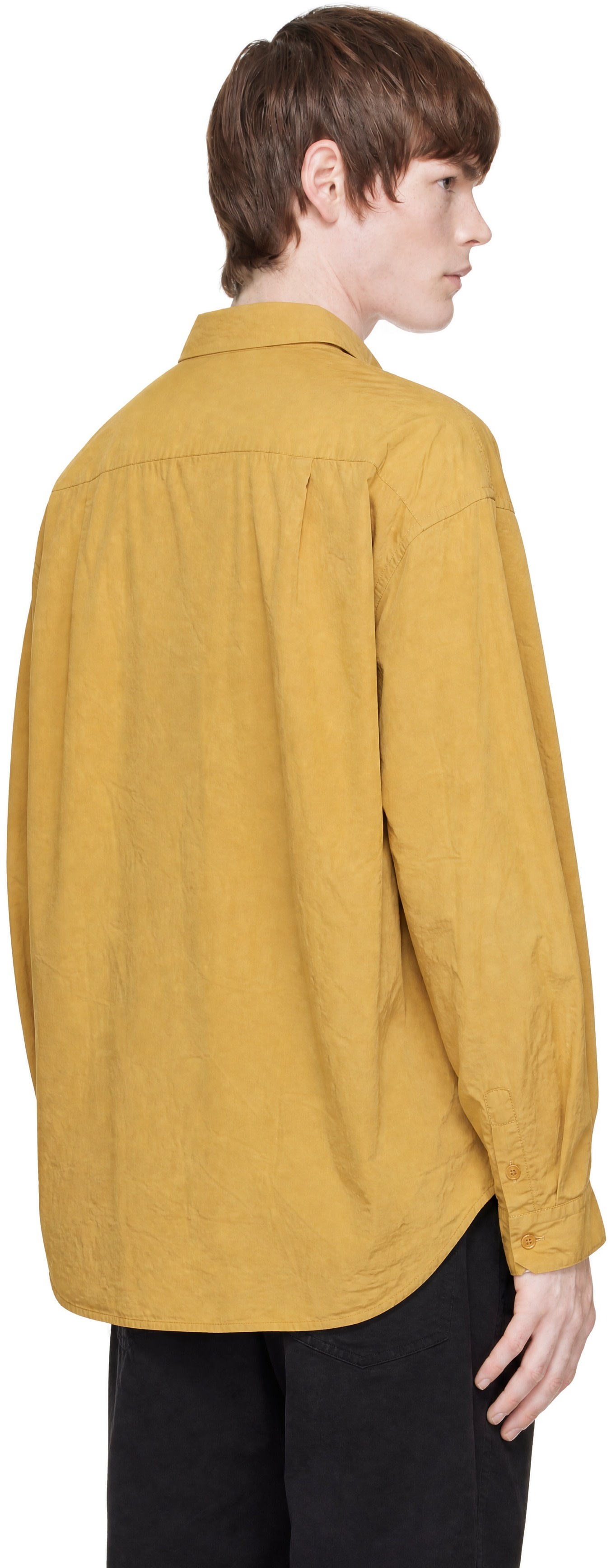 CASEY CASEY - Yellow Hamnet Paper Cot Shirt
